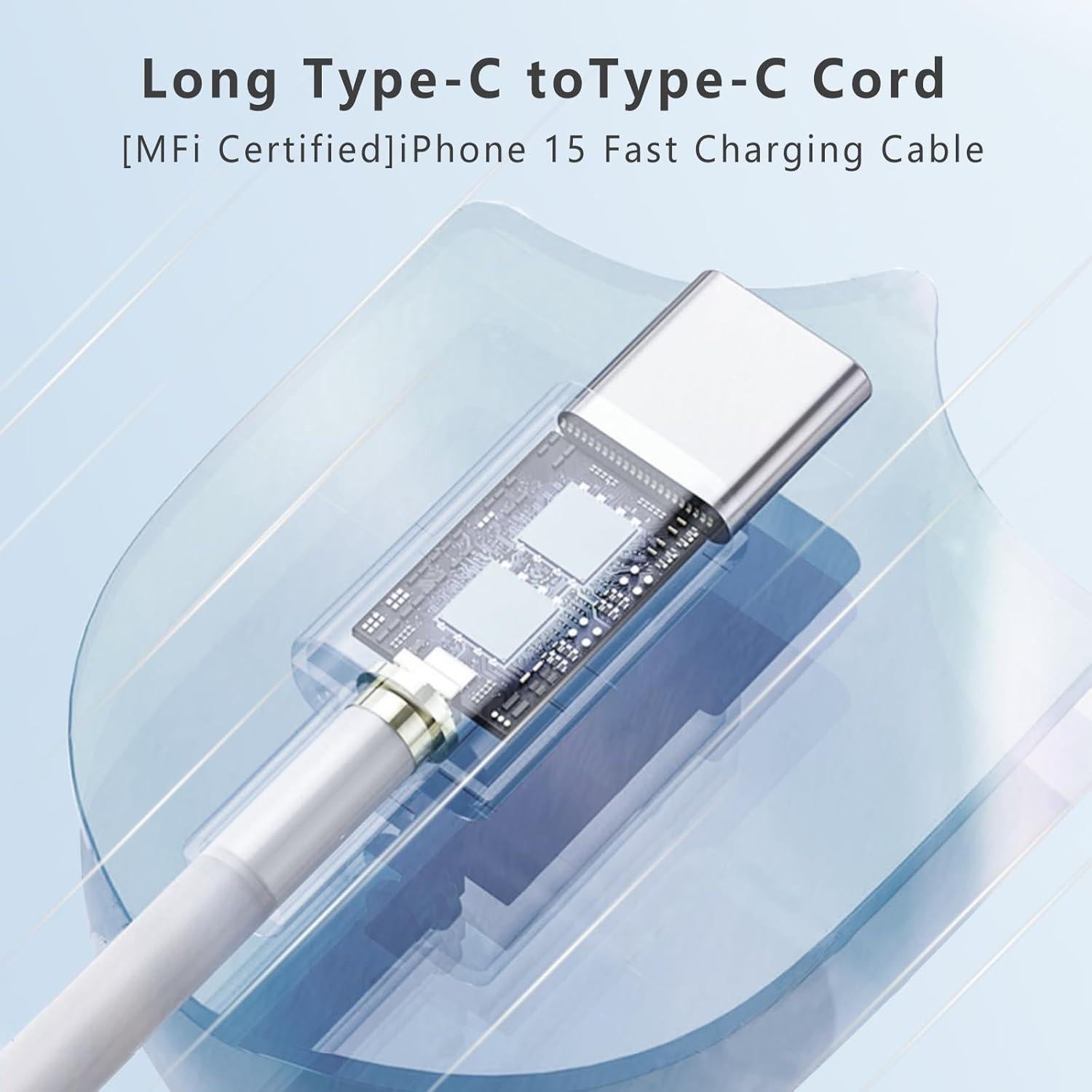 Cable USB C a USB C 3M 60W UIIZIBVKJZ Carga Rápida