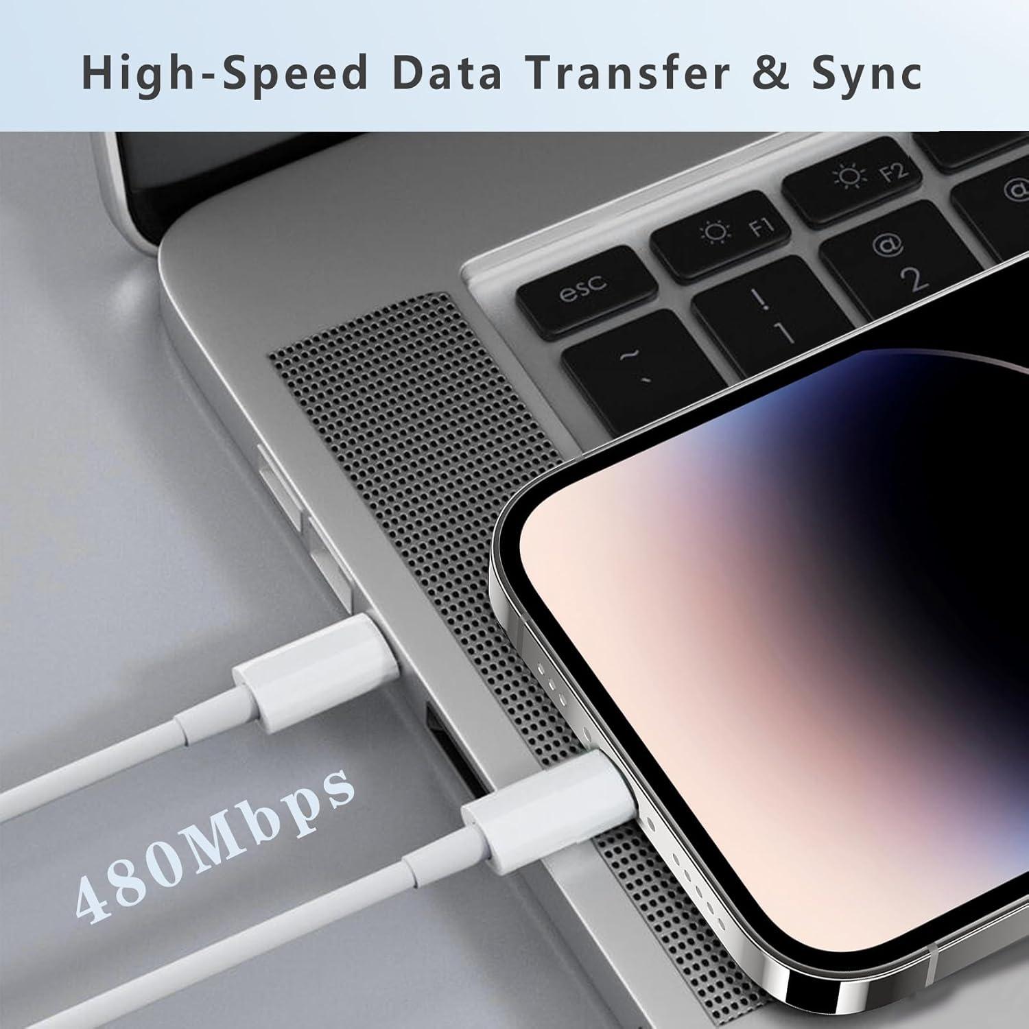 Cable USB C a USB C 3M 60W UIIZIBVKJZ Carga Rápida