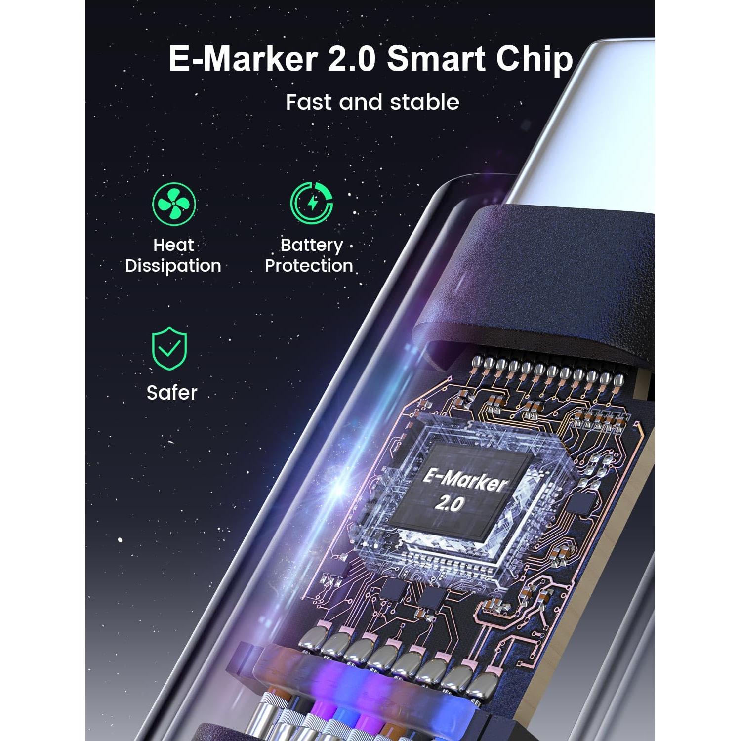 Cable USB C a USB C XAOSUN 5m 240W Carga Rápida PD 3.1