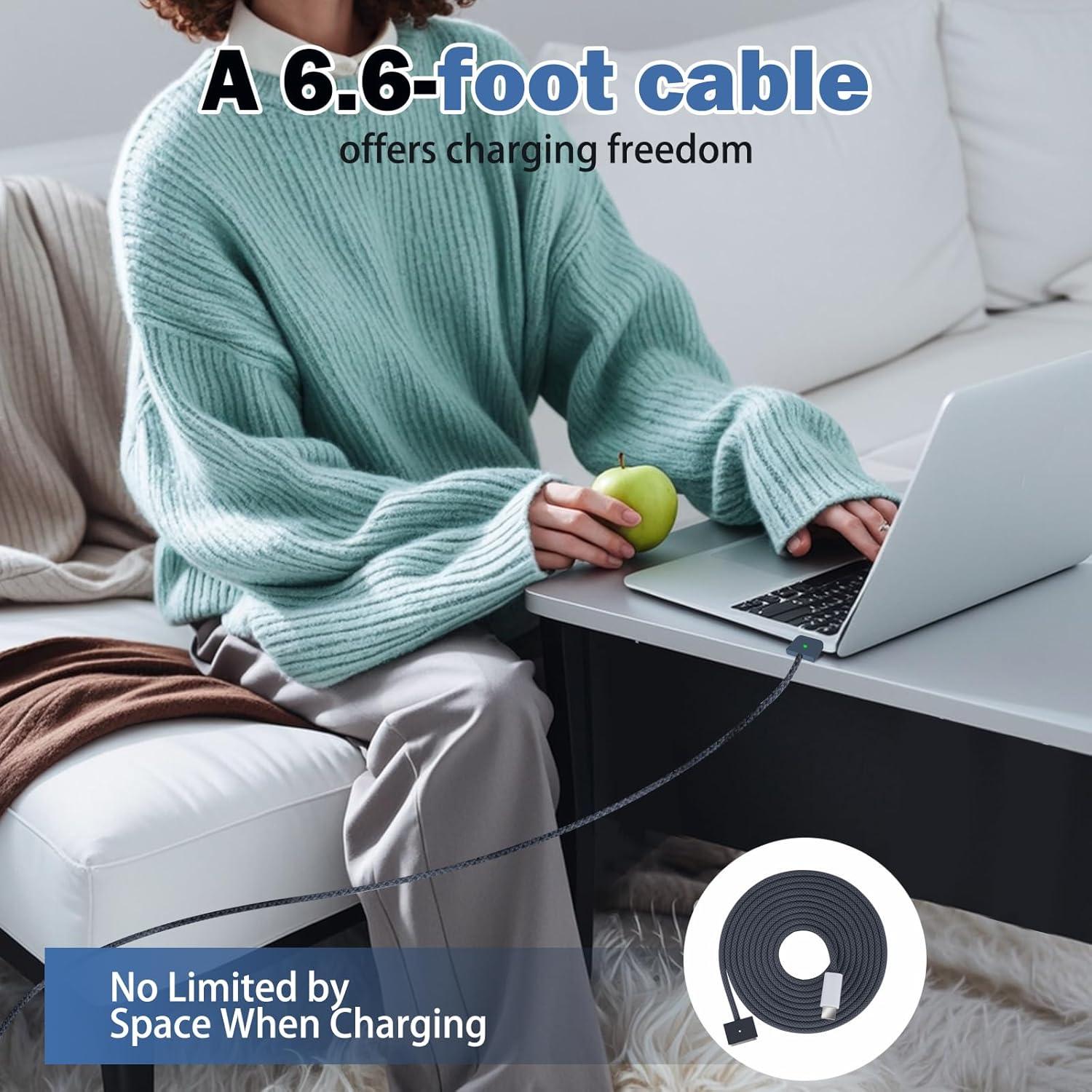 Cable de Alimentación Magnético 140W USB-C iPartsleader 2m