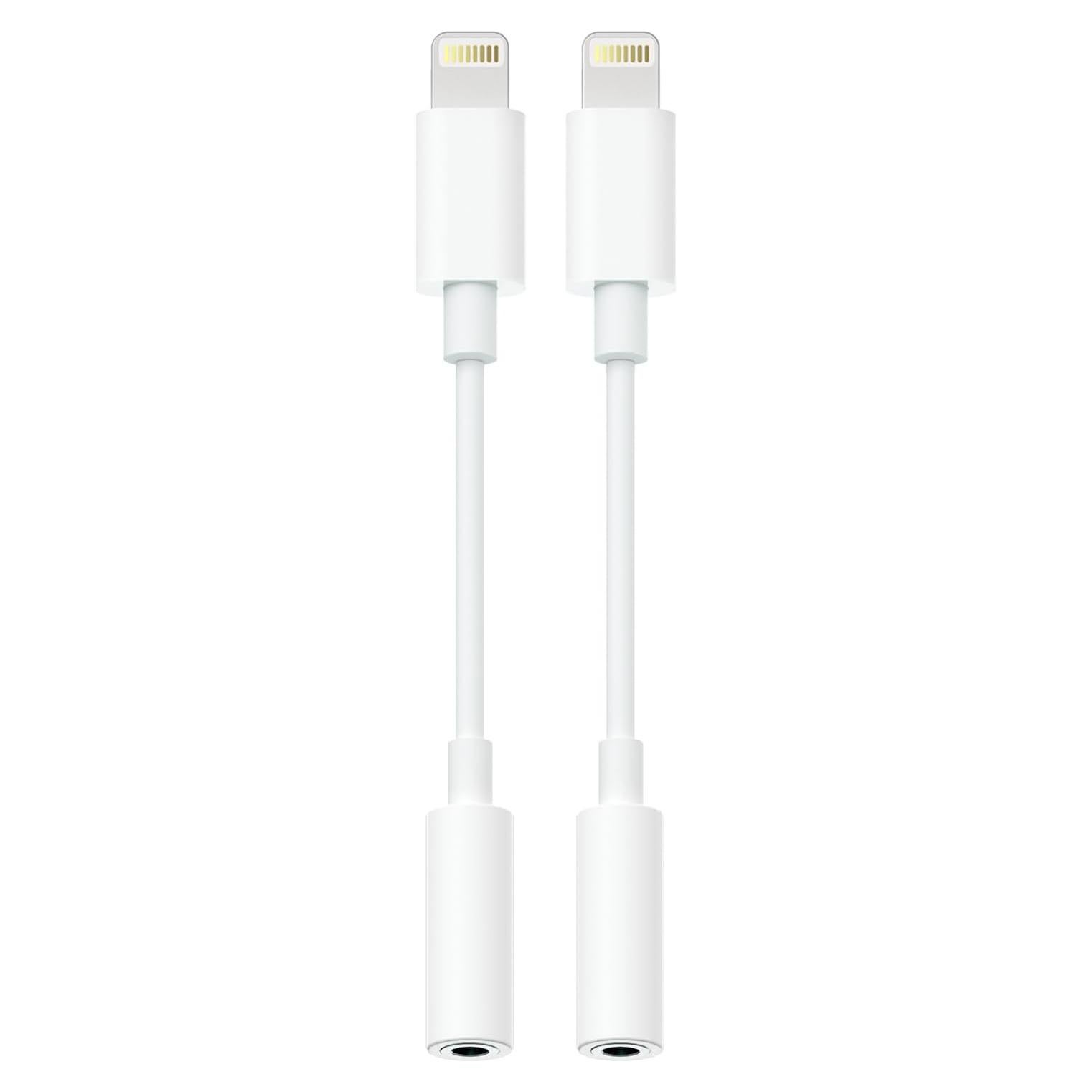Adaptador Lightning a 3.5mm para iPhone - Paquete de 2 Hi-Res