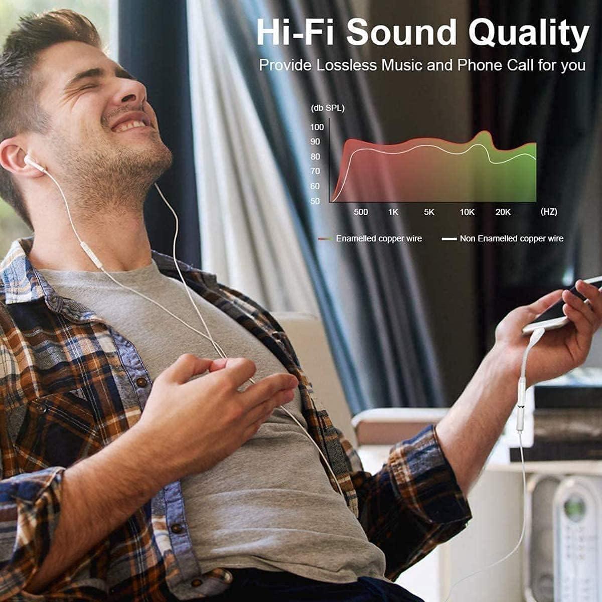 Adaptador de Auriculares 3.5 mm a Lightning MFi - Paquete de 2