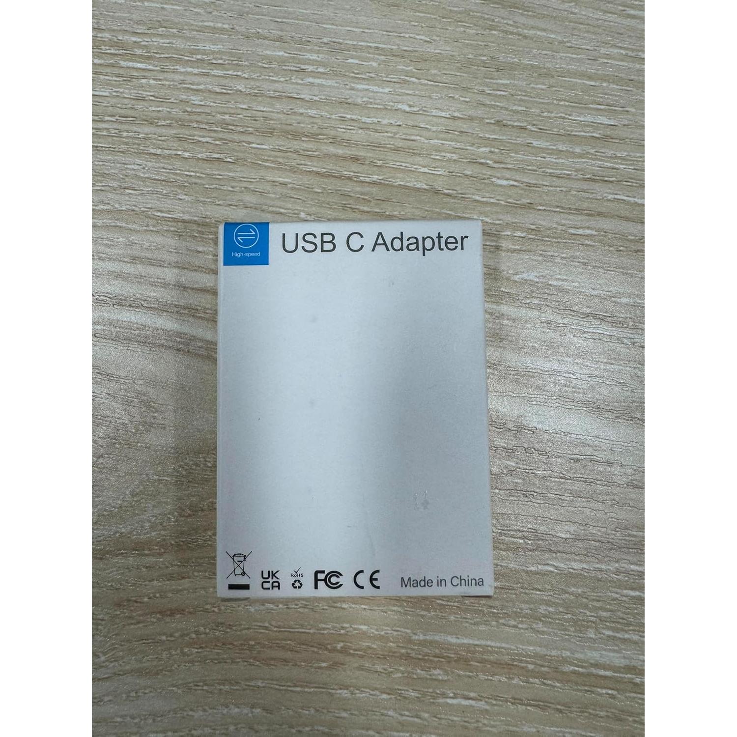 Adaptador USB C a Lightning SHENZHEN TTGK 2 Paquete Plata
