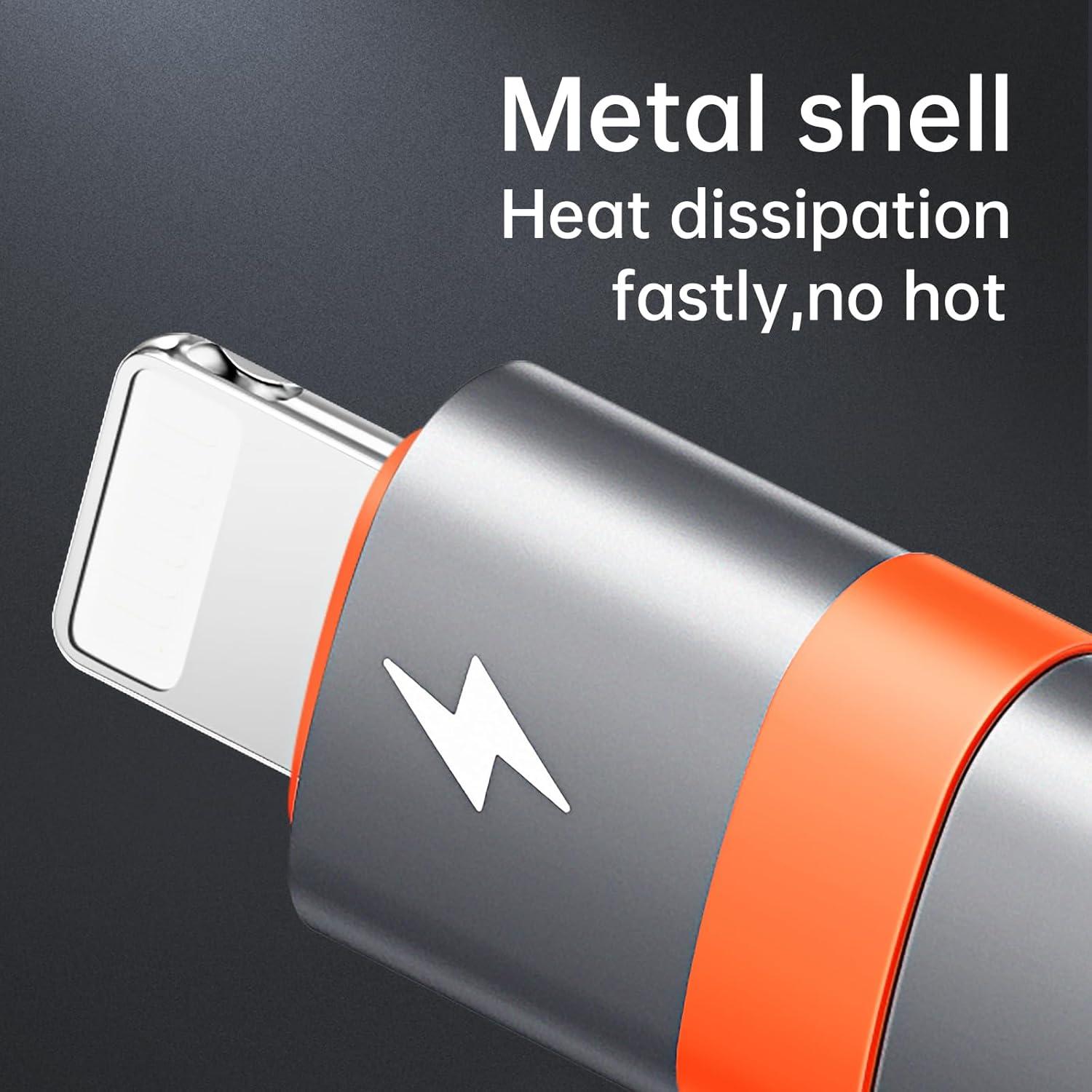 Adaptador McDodo USB C a Lightning 36W Carga Rápida