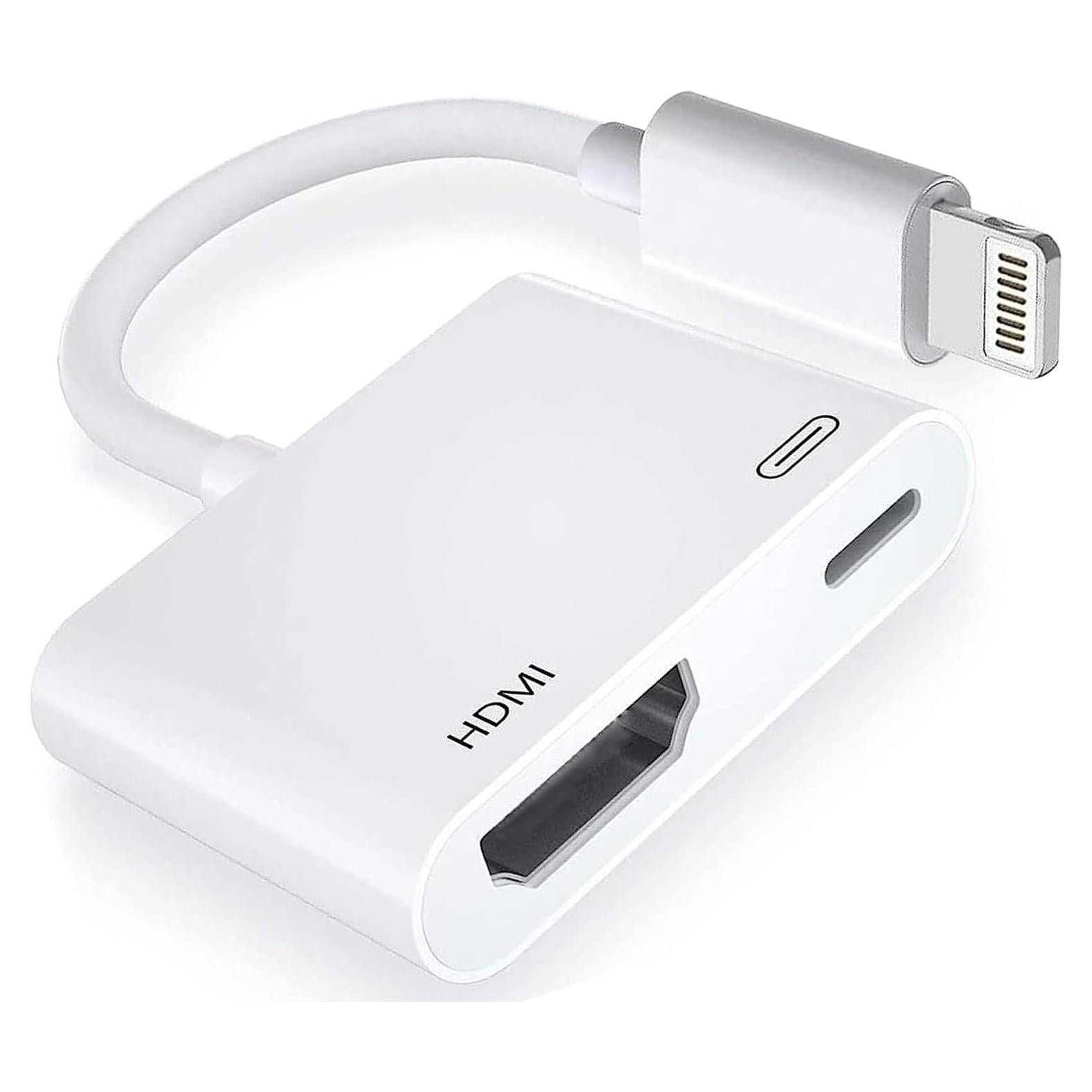 Adaptador Lightning a HDMI Untvie 1080P Compatible iOS