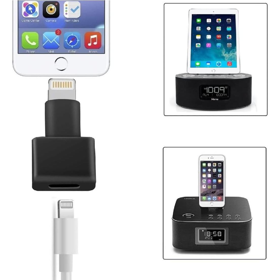 Adaptador Extensor Lightning DESOFICON 2Pack Macho a Hembra