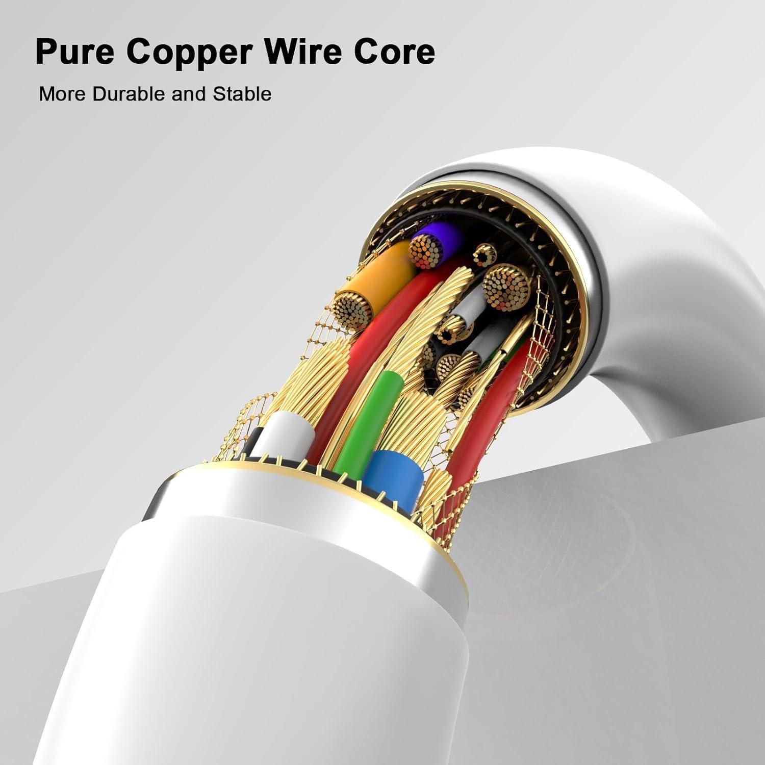 Adaptador Lightning a Jack 3.5mm 2 en 1 Apple MFi para iPhone