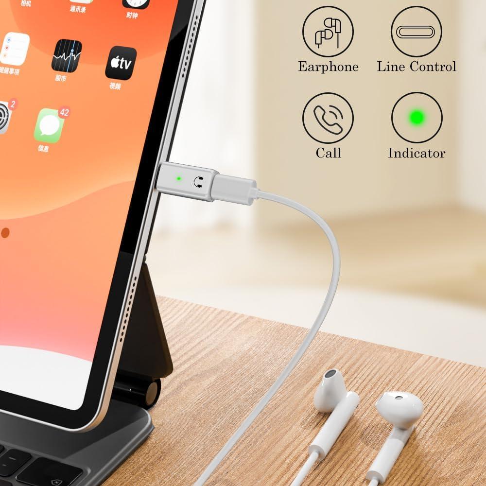 Adaptador de Audio USB C a Lightning AuviPal - 10g, Compatible iPhone 15