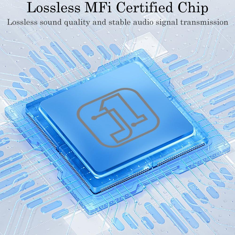 Adaptador de Audio USB C a Lightning AuviPal - 10g, Compatible iPhone 15