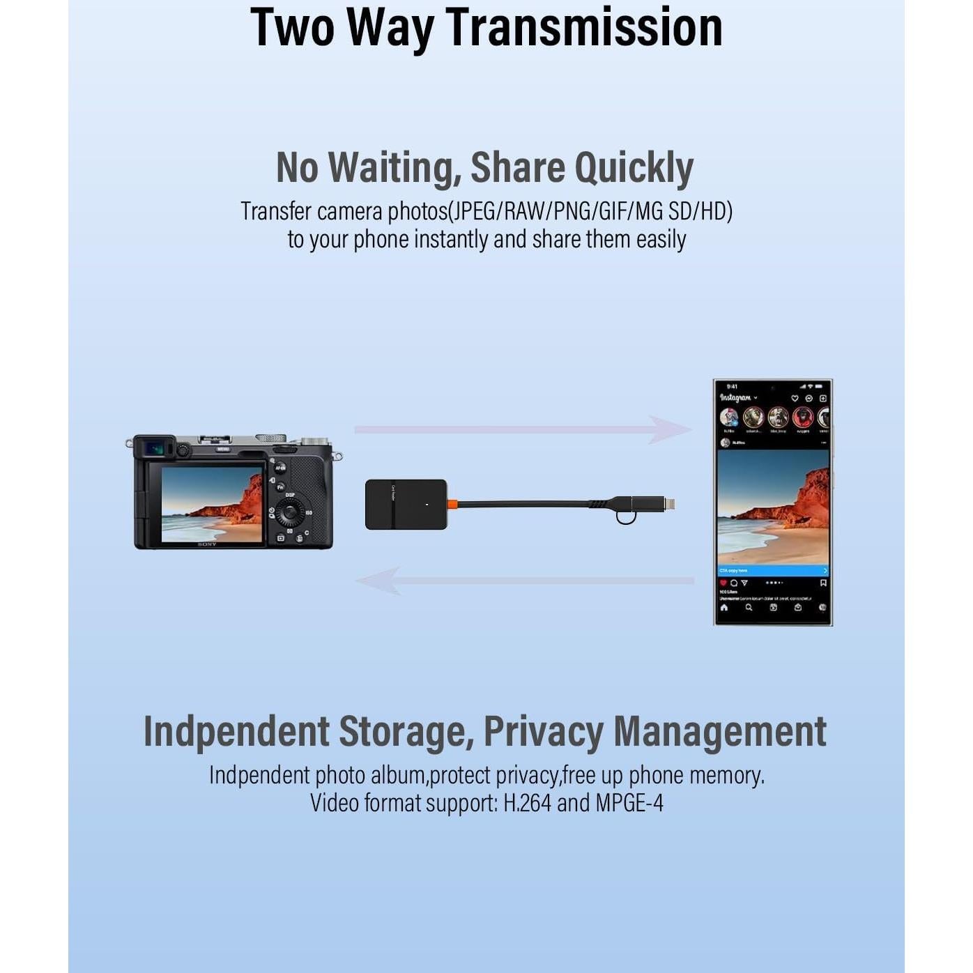 Lector de Tarjetas 8 en 1 Belcompany USB 3.0 y Lightning