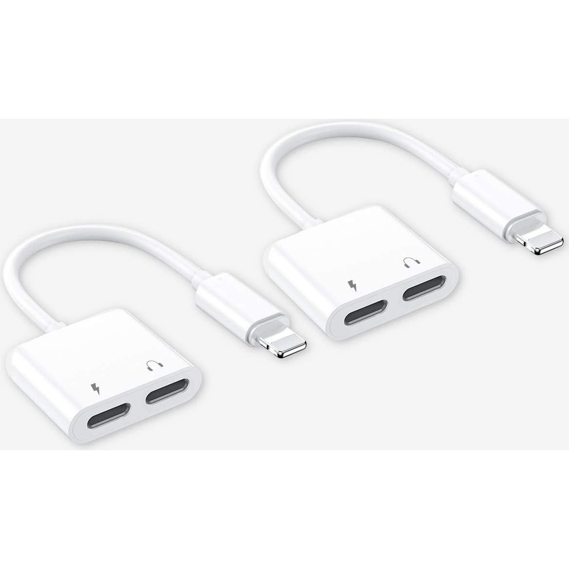 Adaptador Doble Lightning Zoyuzan para iPhone y iPad - Carga y Audio