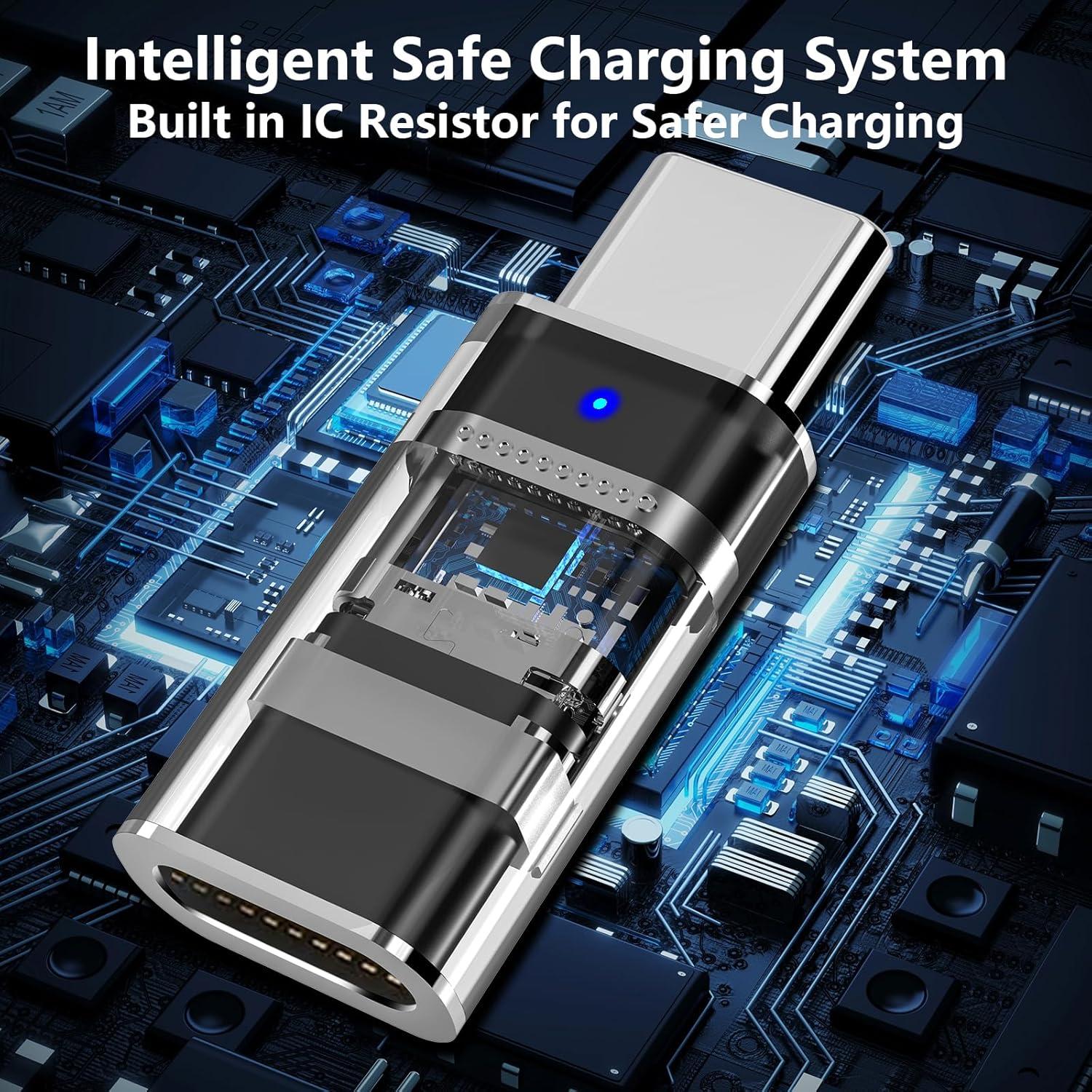 Adaptador Lightning a USB-C Stuffcool 35W Carga Rápida