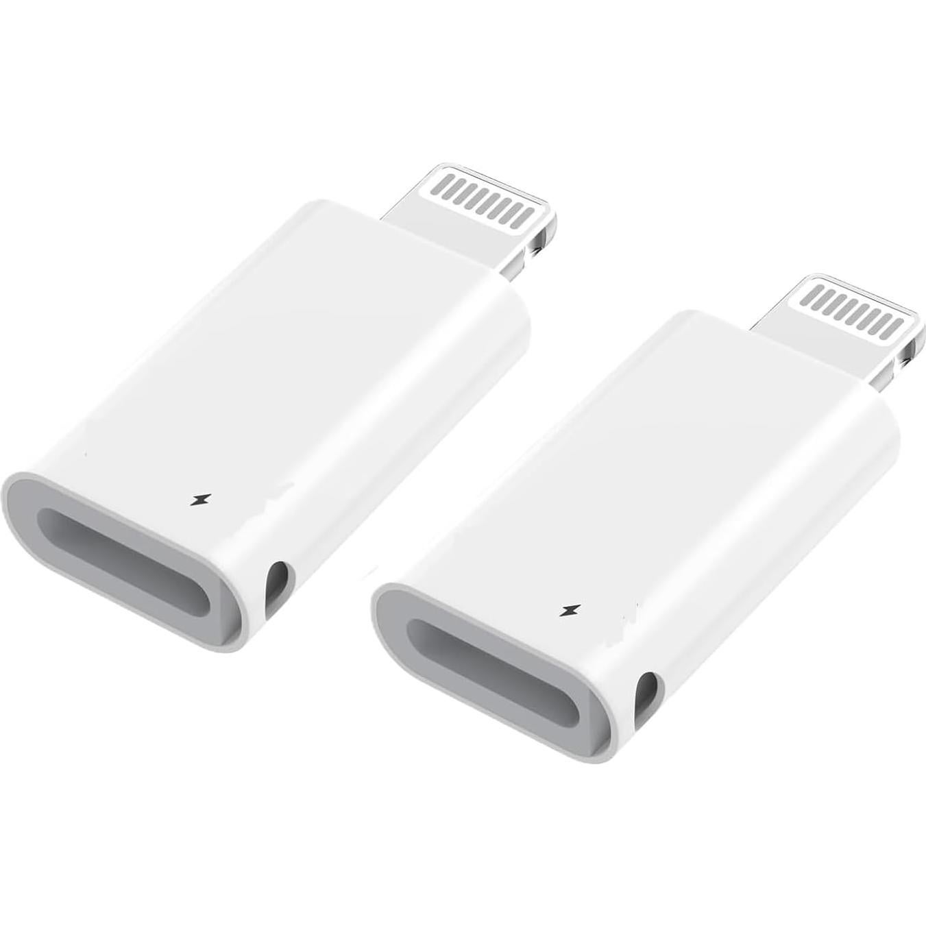 Adaptador Lightning a USB-C JY-FBA-00087 2Pack Carga Rápida