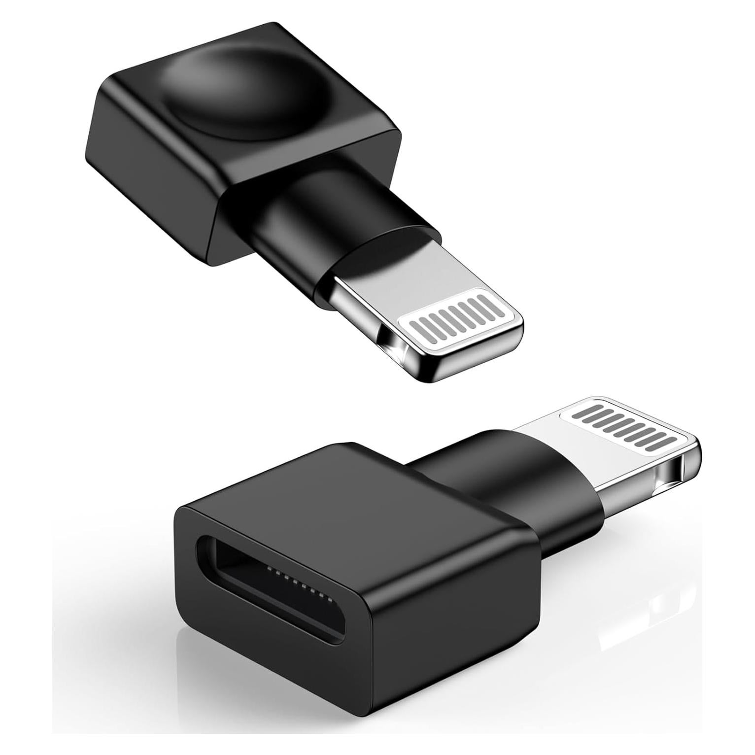 Adaptador Extensor de Cargador Lightning MFi para iPhone - 2 Pzs