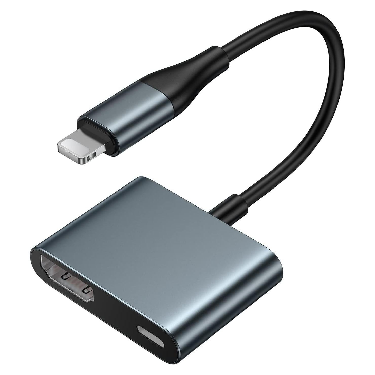Adaptador HDMI Lightning 1080P Lulaven para iPhone y iPad