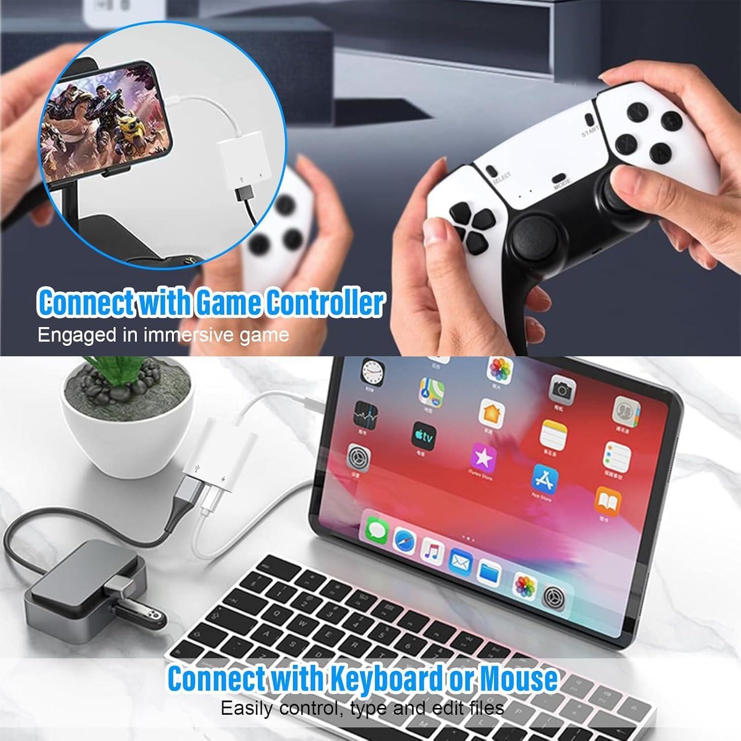 Adaptador USB a Lightning Obcxin para iPhone y iPad con Carga