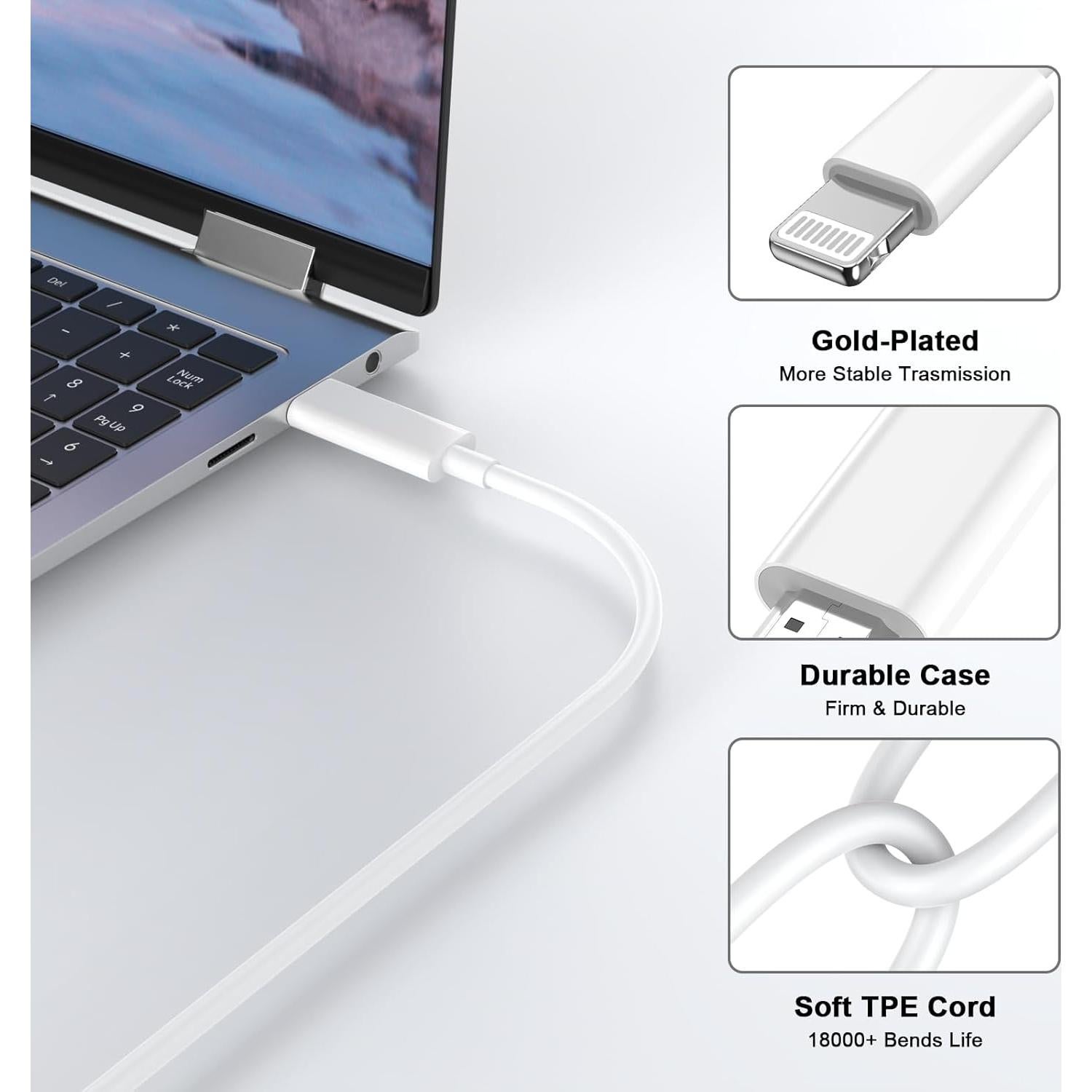 Adaptador Lightning a HDMI Apple 1080P para iPhone y iPad