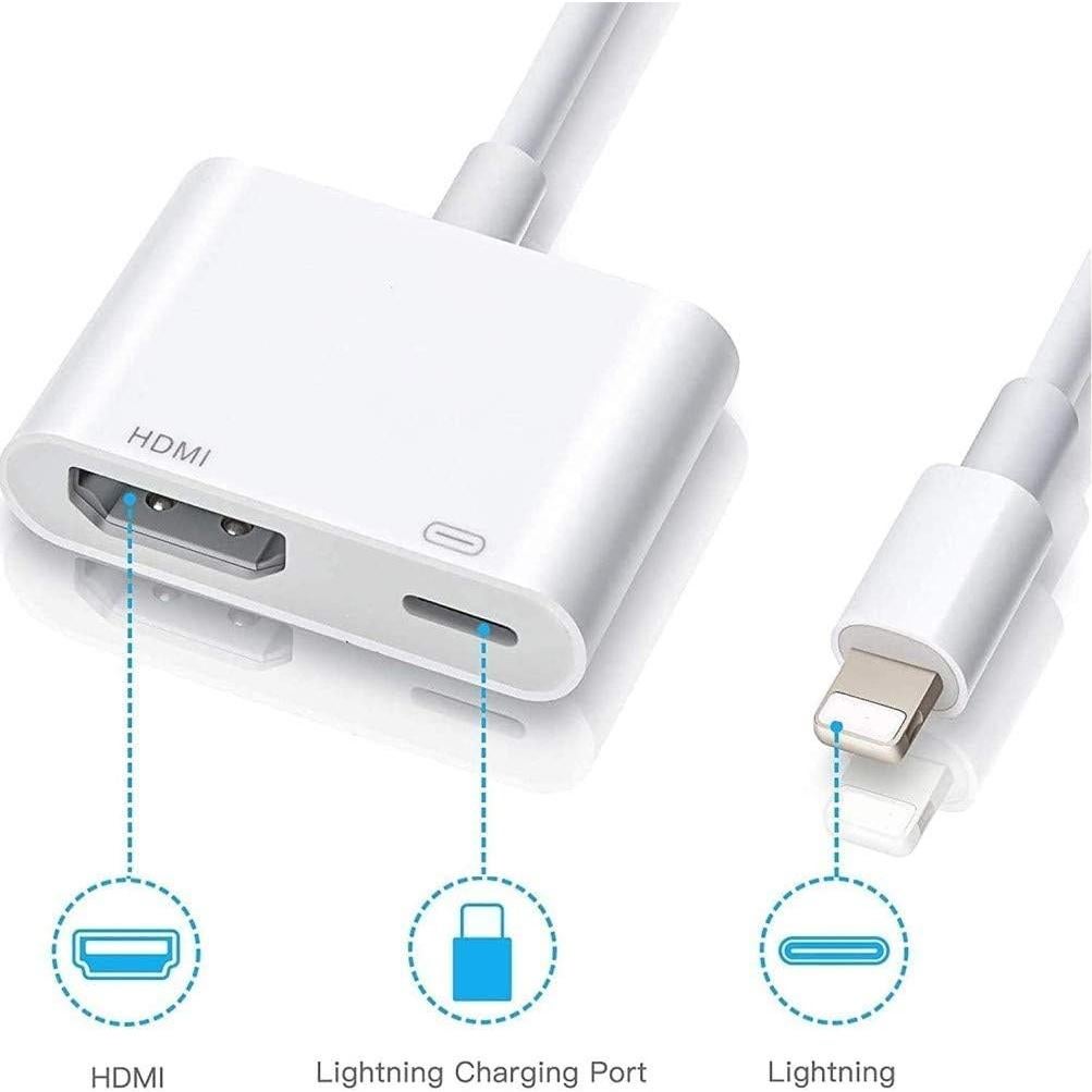 Adaptador Lightning a HDMI Belcompany 1080P para iPhone