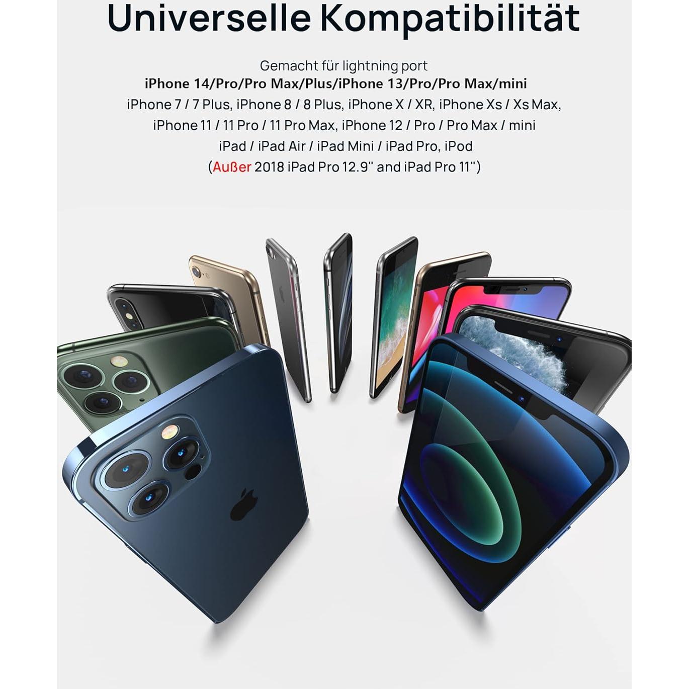 Adaptador JSAUX Lightning a 3.5mm para iPhone - Certificado MFi