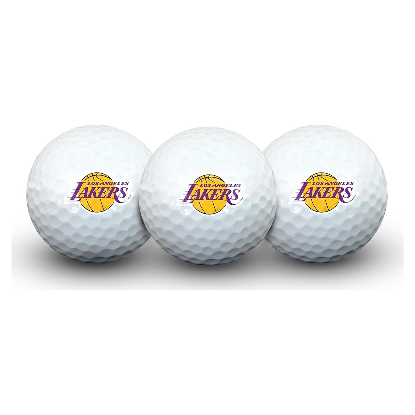 Paquete de 3 pelotas de golf Team Effort LA Lakers