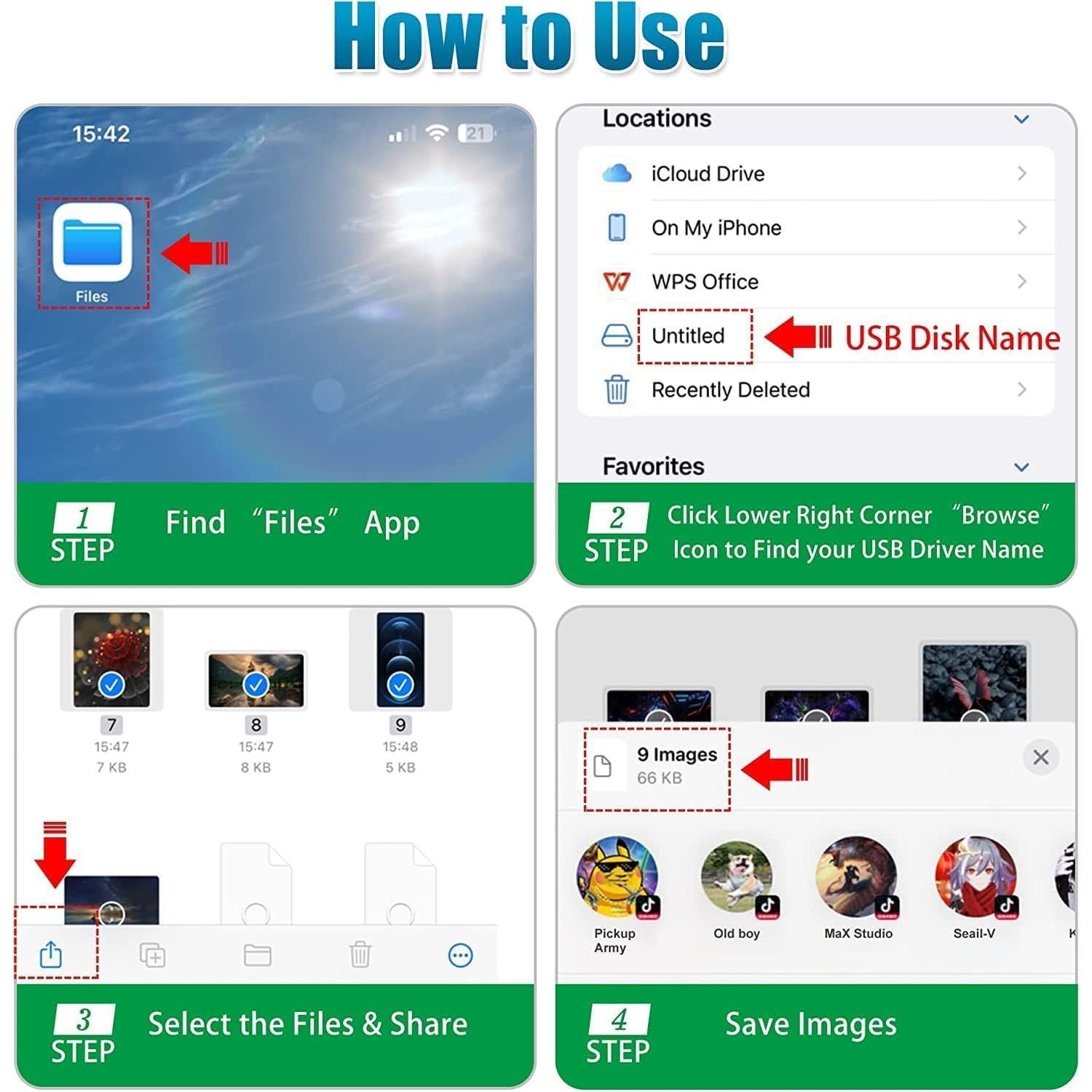 Adaptador de Cámara Lightning a USB 3 - Shenzhen Good-She