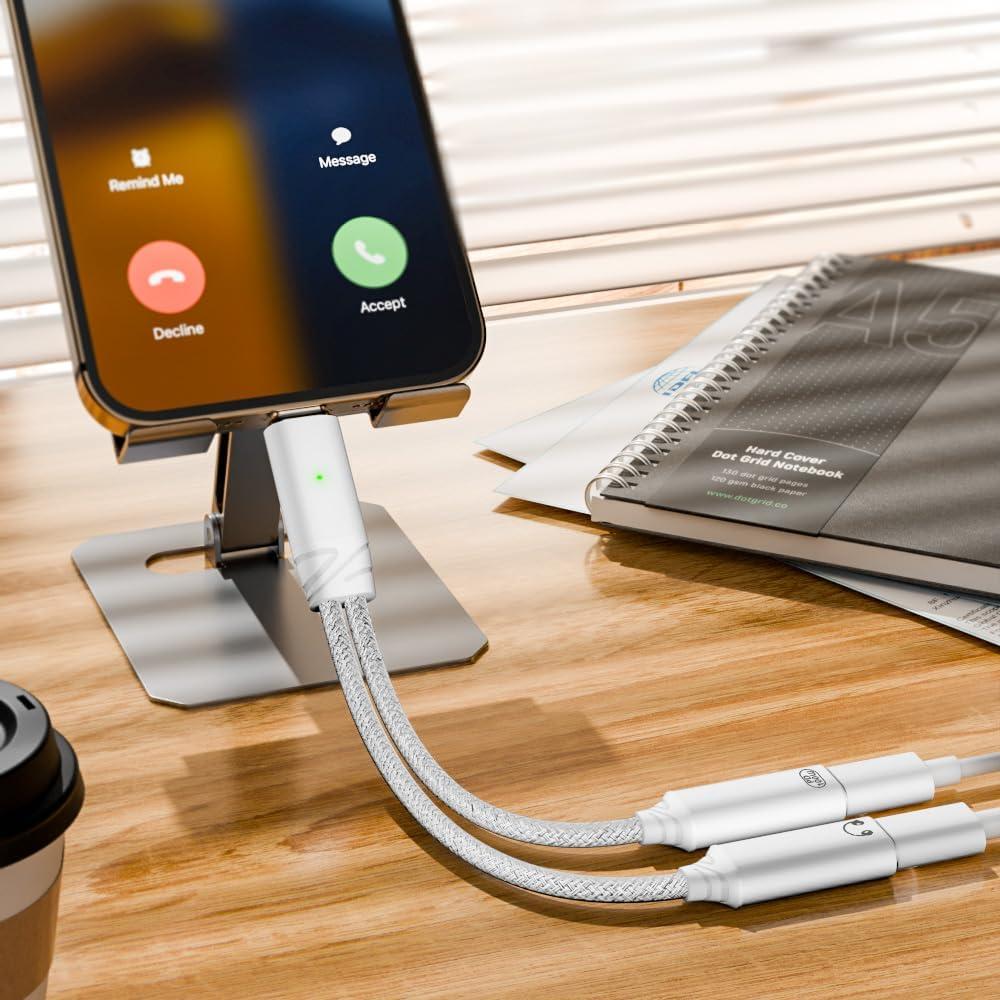 Adaptador de Audio AuviPal USB C a Lightning 100W PD