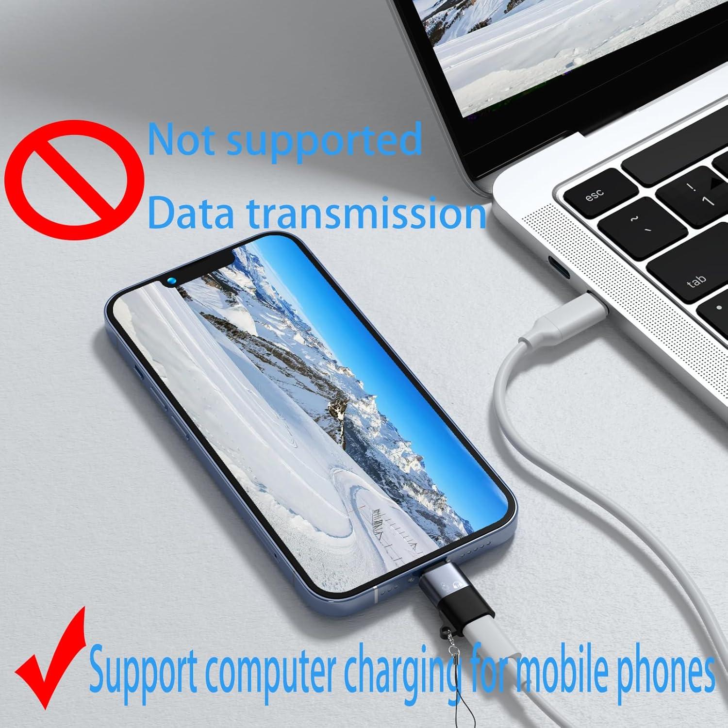 Adaptador USB C a Lightning Liaoan - Conexión para Móviles y Tablets