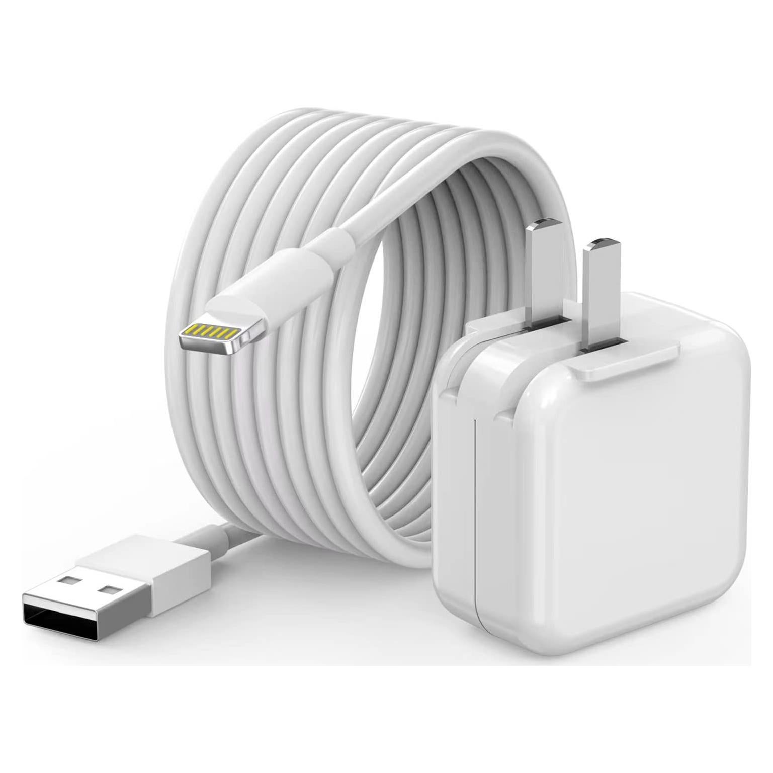 Cargador Rápido para iPad MFi con Cable Lightning 3m