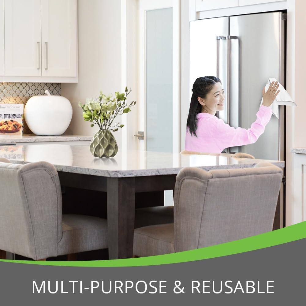 Paño de limpieza de microfibra AERAI GROUP 6 unidades sin rayas