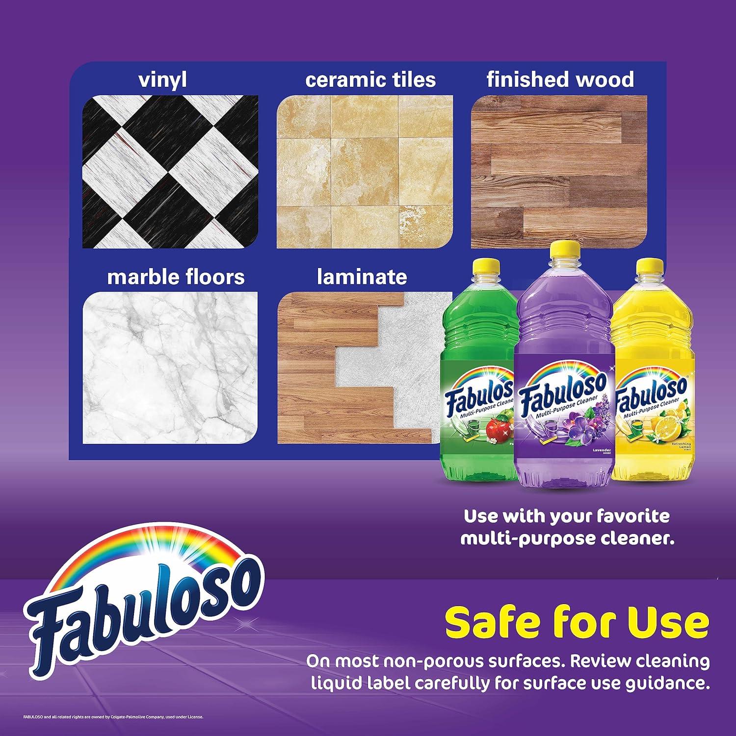 Paños de limpieza de microfibra Fabuloso - 8 unidades 33x33 cm