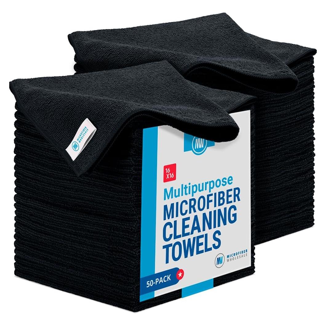 Toallas de Microfibra Económicas Microfiber Wholesale 40.64 cm - 50 Unidades