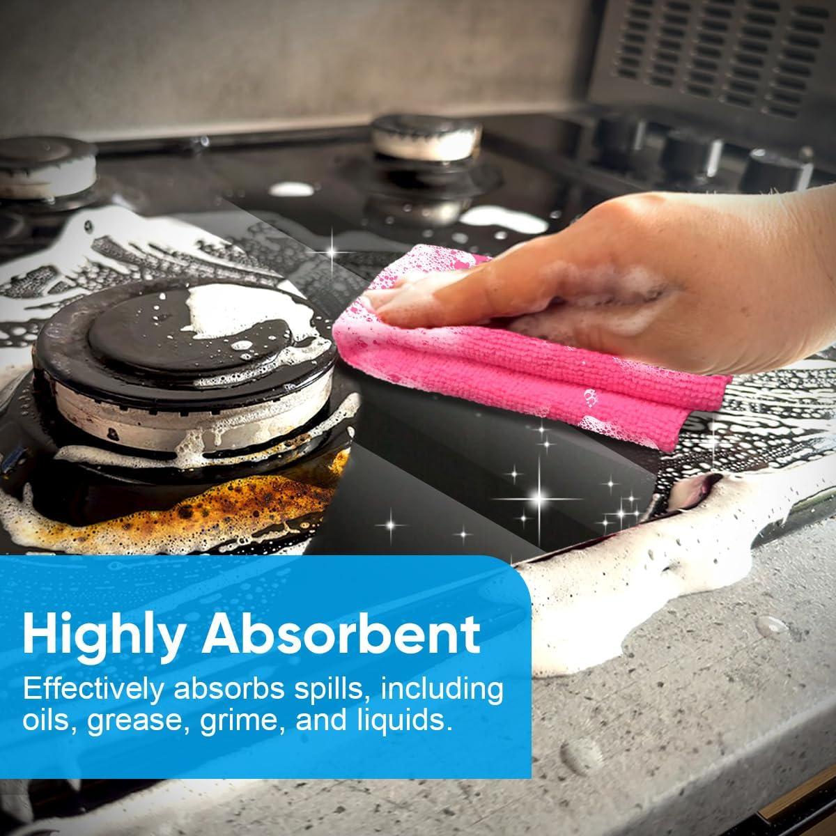 Paños de limpieza de microfibra UNIMADE 50PK 29.2x29.2cm