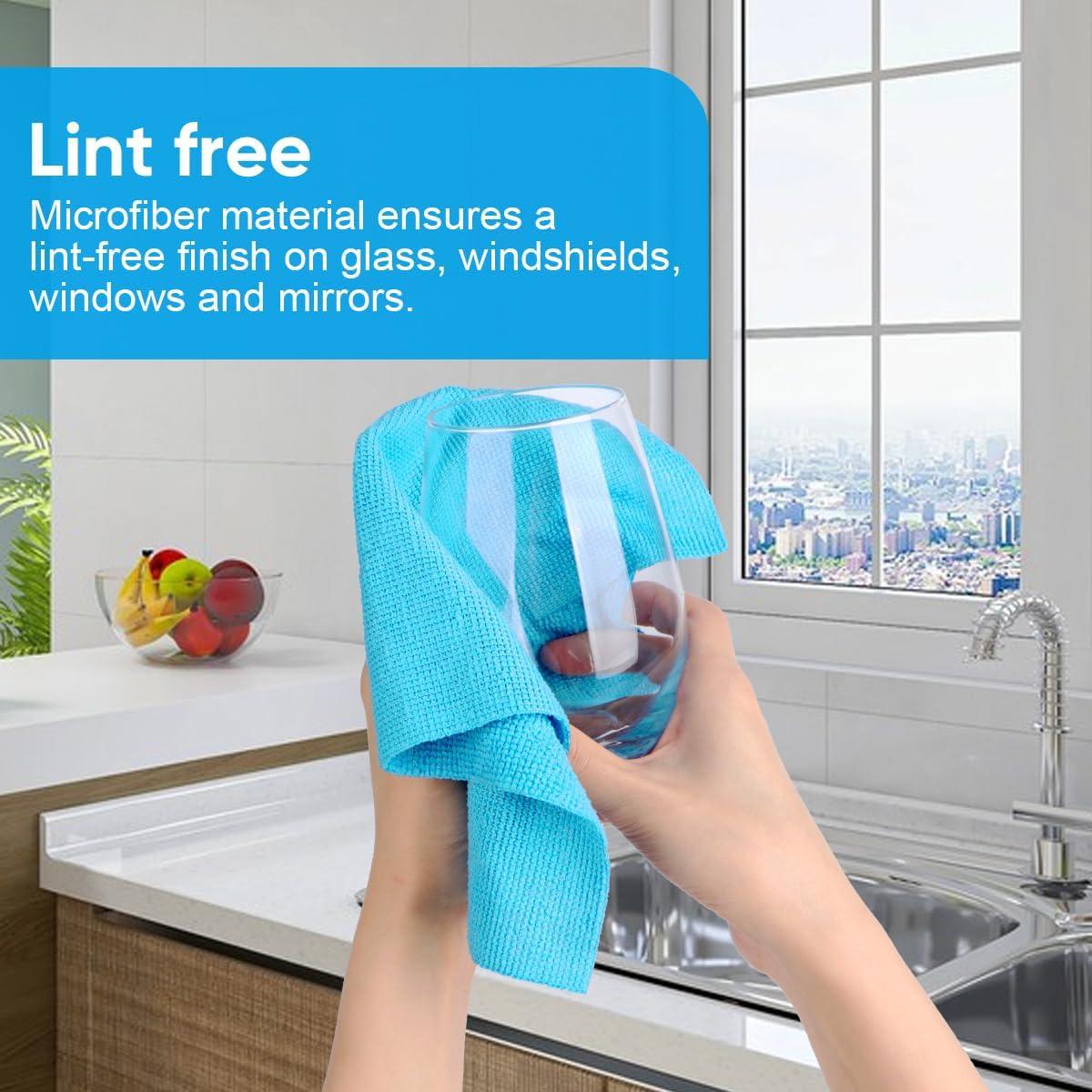 Paño de limpieza de microfibra UNIMADE 100PK 29.2cm multicolor