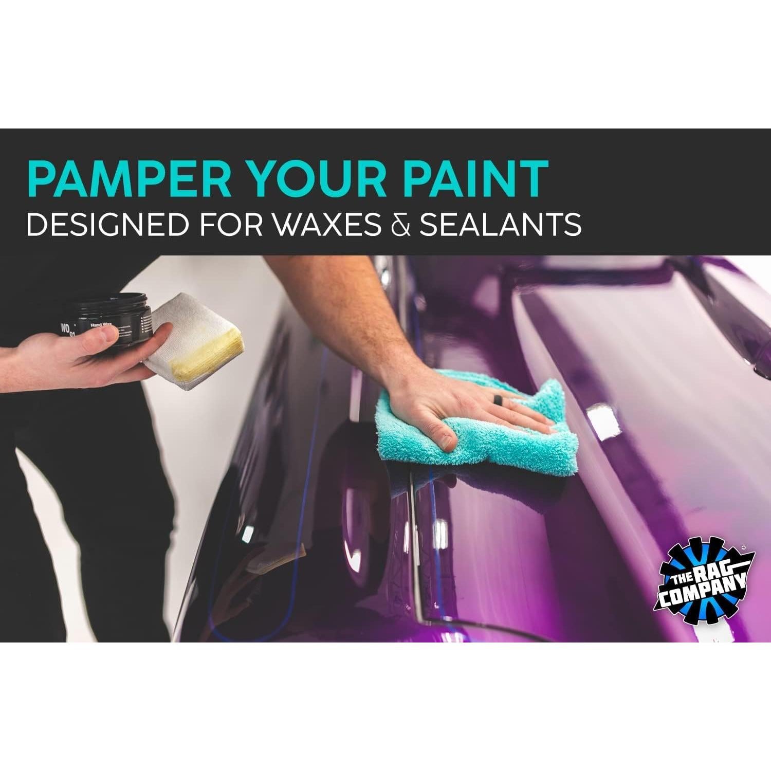 Toallas de Microfibra Edgeless La Compañía de Paños 40x40 cm - Paquete de 6