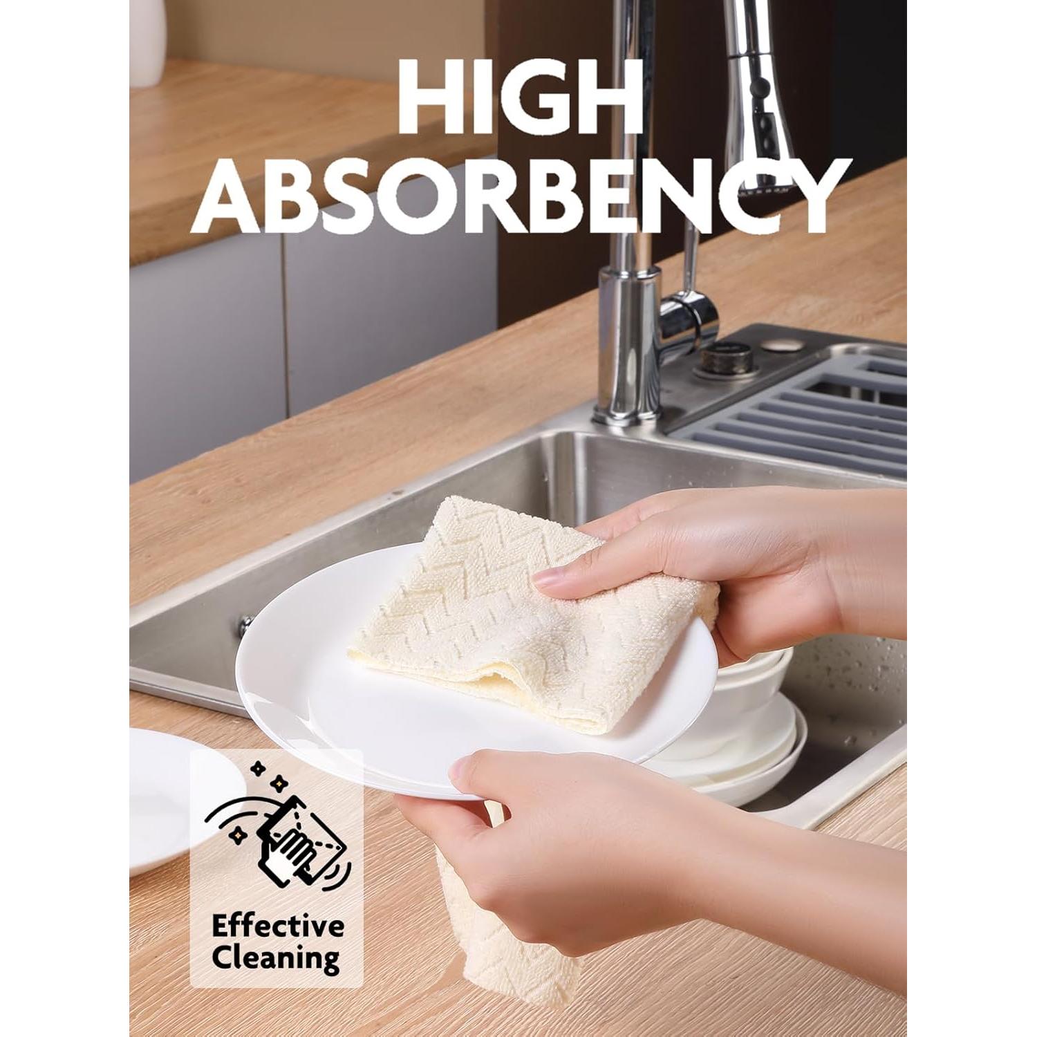 Rollo de Paños de Microfibra FantastiCLEAN 50 Hojas 40.64x30.48cm