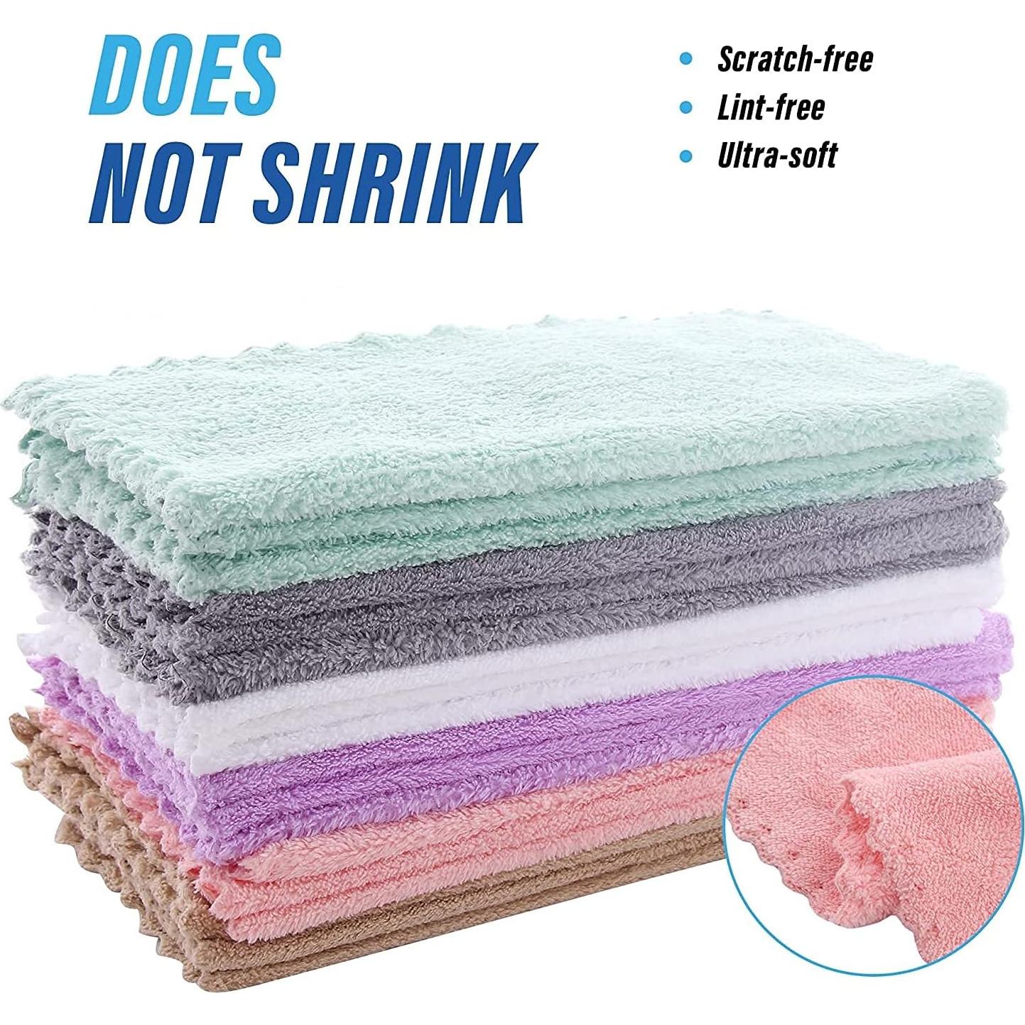 Paquete de 18 Paños de Microfibra Sunny zzzZZ 25.4 cm - Reutilizables