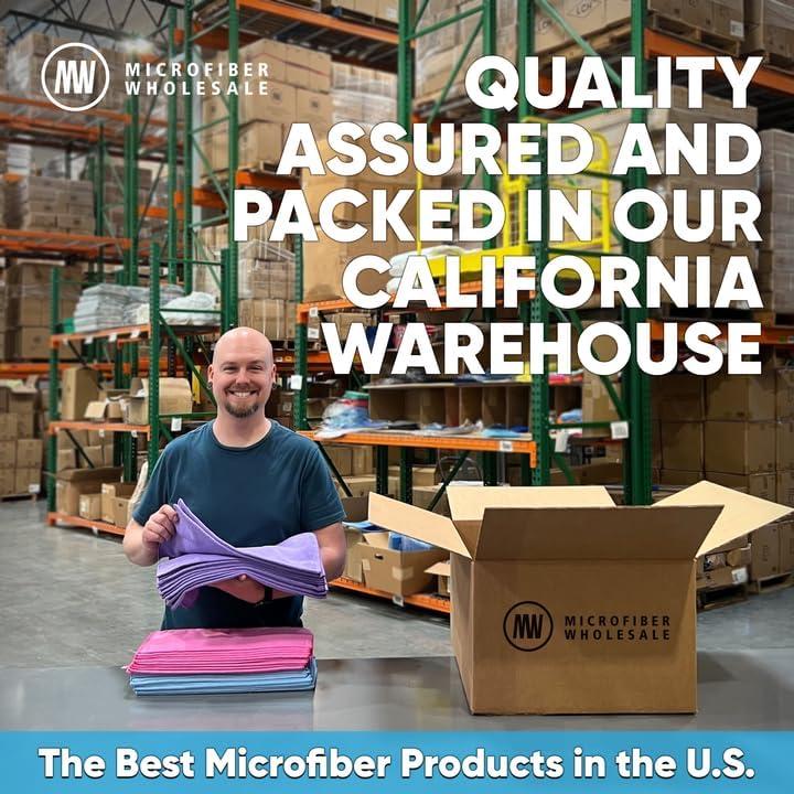 Paños de Microfibra Premium Microfiber Wholesale - 12 Unidades 40.64 cm