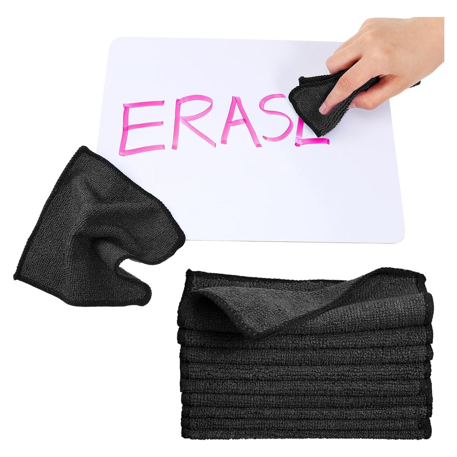 Paño de Microfibra Tanlade 15x15cm Negro - 30 Piezas