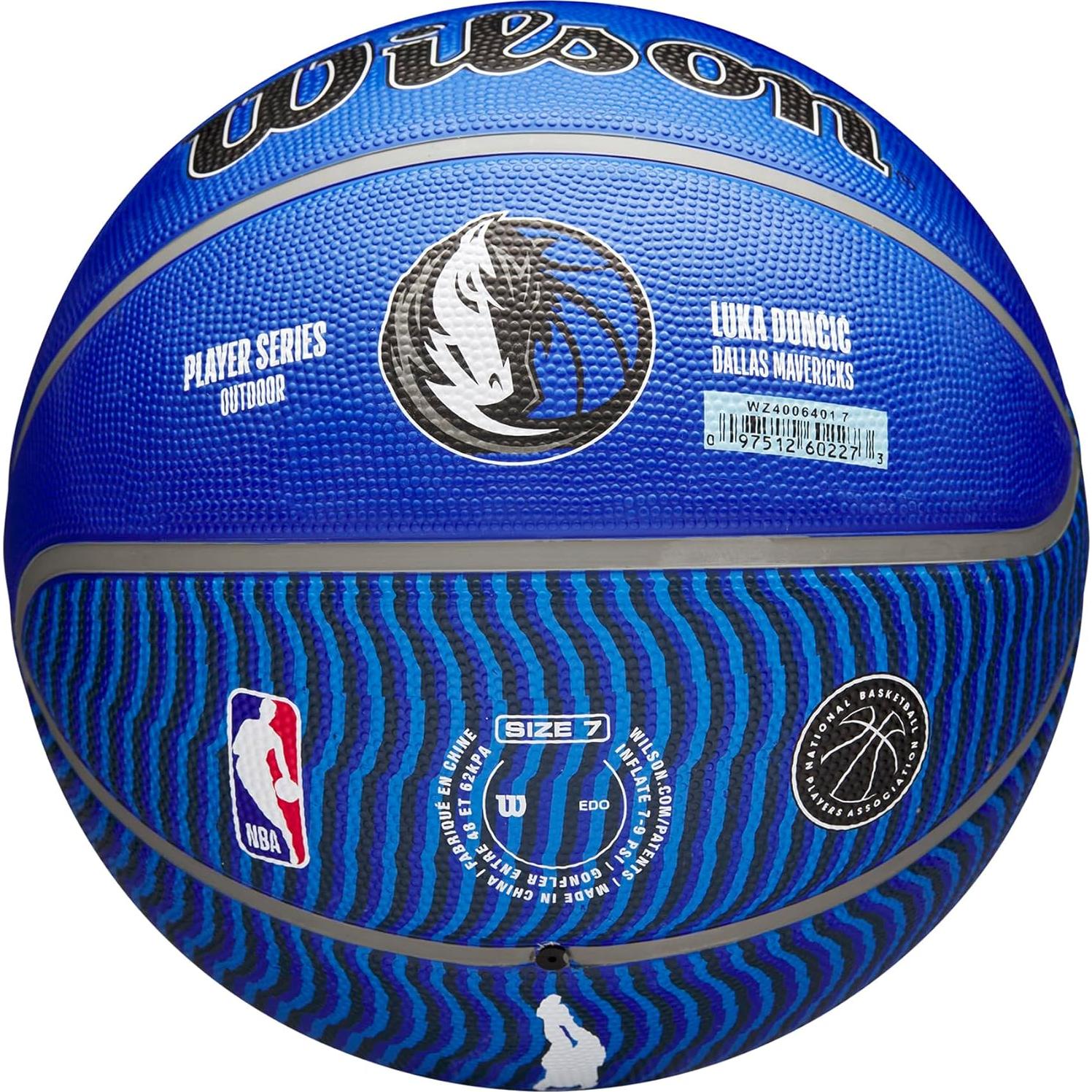 Balón de Baloncesto Wilson NBA Icono Giannis Antetokounmpo 74.93 cm