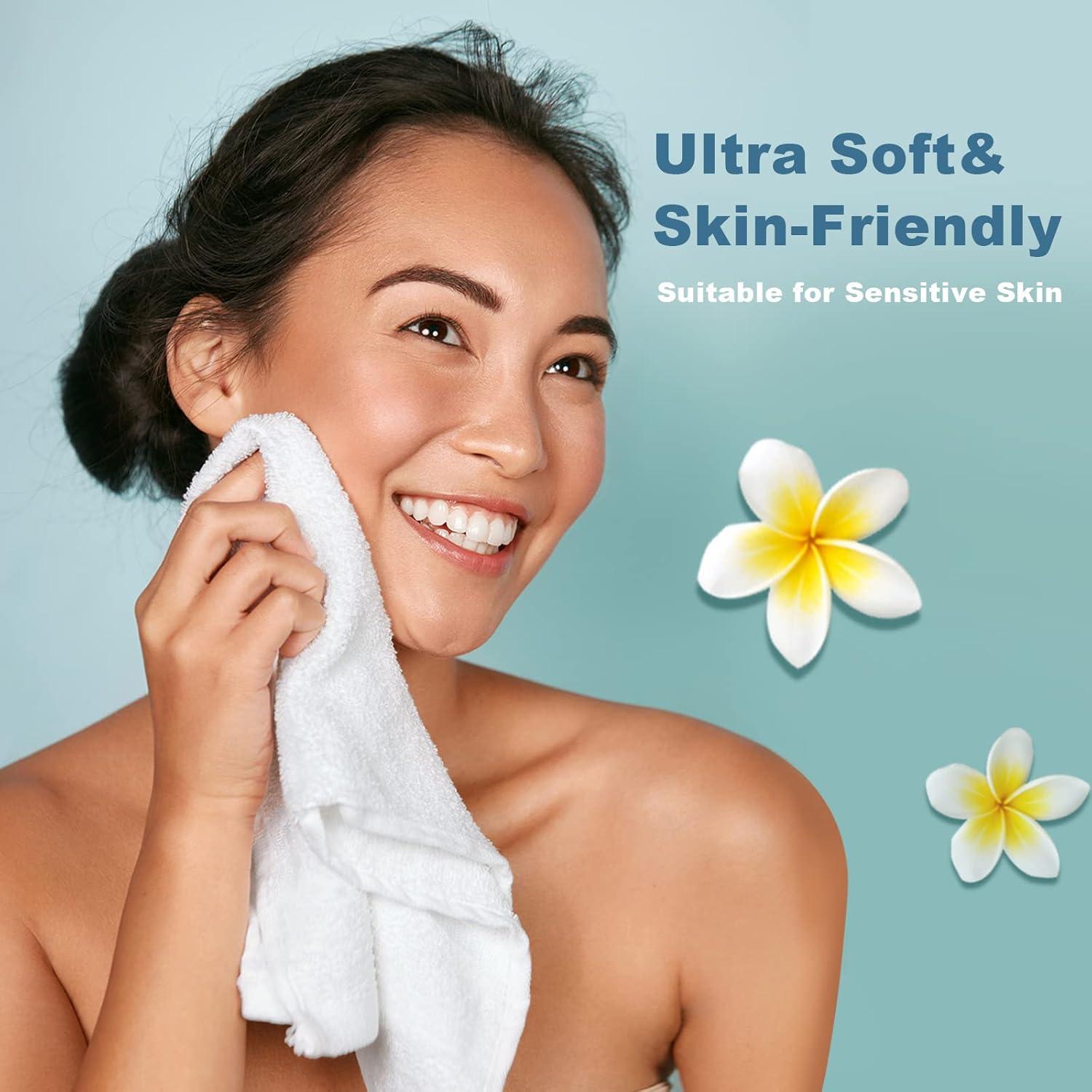 Toallas de Microfibra HOMEXCEL - Paquete de 24 Unidades 30x30 cm