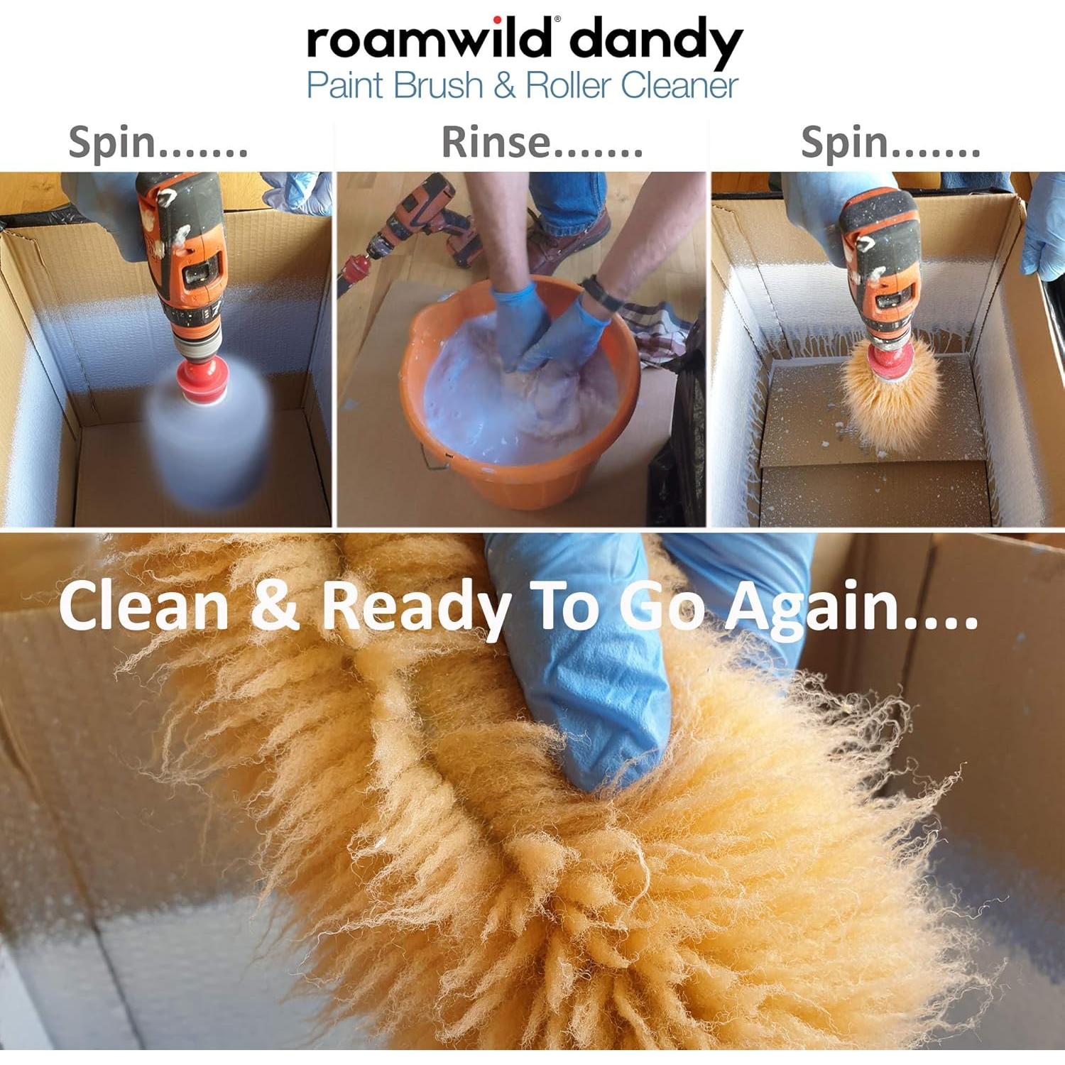 Limpiador de Brochas y Rodillos Roamwild Dandy PRO 2 en 1