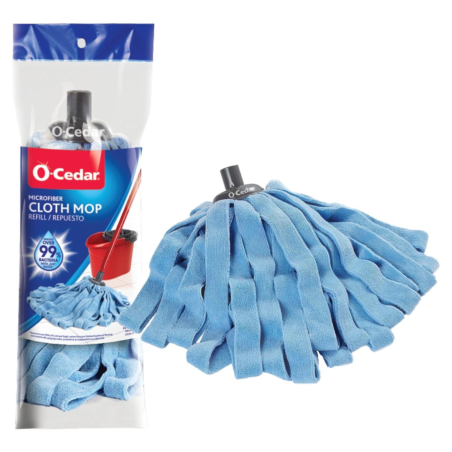 Repuesto de Mopa de Microfibra O-Cedar 1 Cuenta Lavable