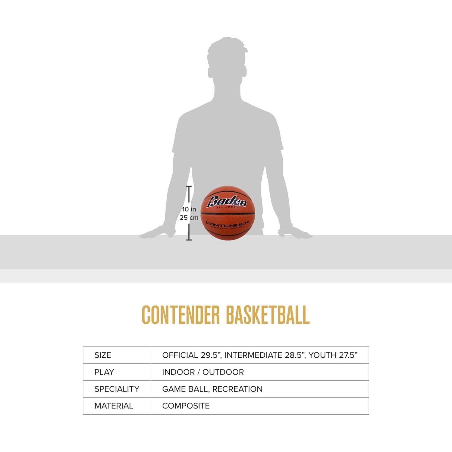 Balón de Baloncesto Baden Contender Junior 69.85 cm