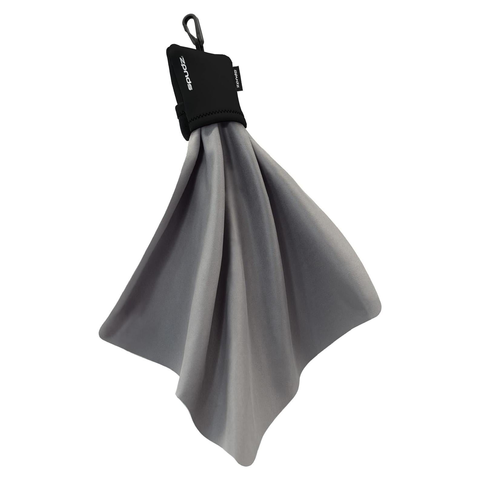 Paño de Microfibra SPUDZ Ultra 25.4x25.4cm Negro