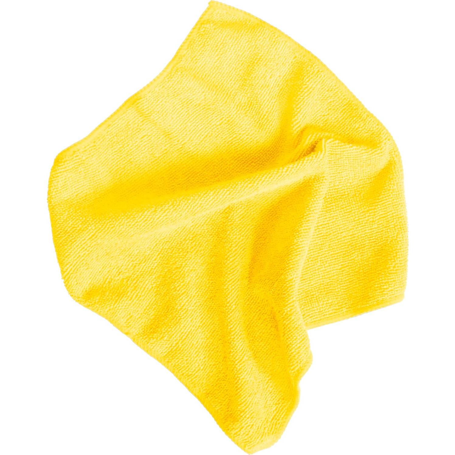 Paños de Microfibra Amarillos Zyrofix 40x40 cm - Paquete 36 Unidades