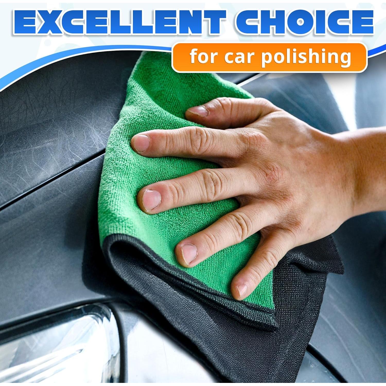 Paños de Limpieza de Microfibra VIKROM 30x30 cm - 5 Pcs