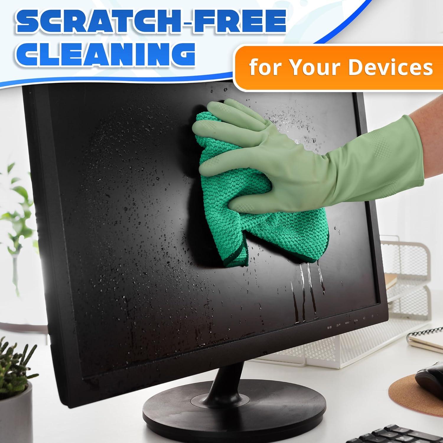 Paños de Limpieza de Microfibra VIKROM 30x30 cm - 5 Pcs