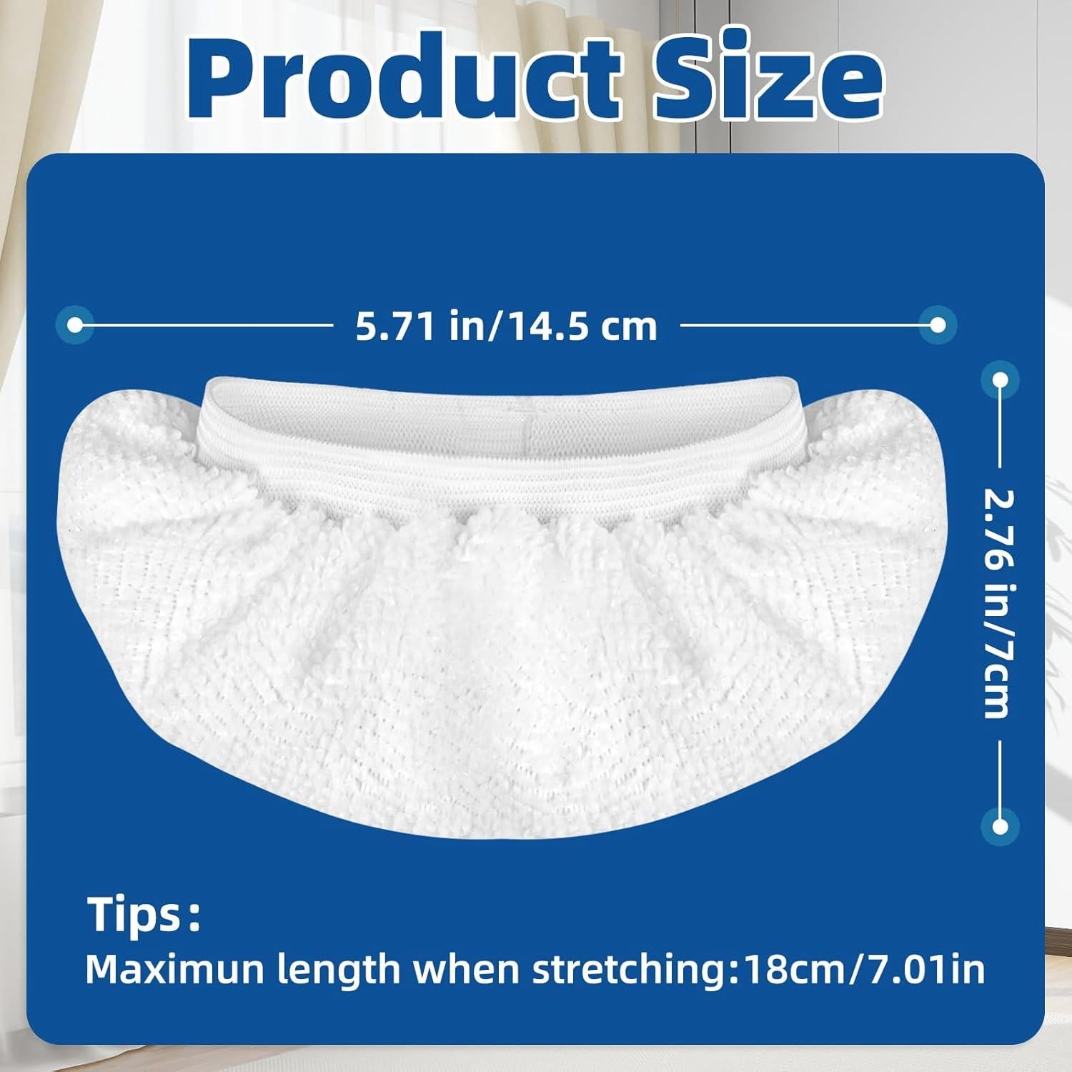 Paquete de 10 Paños de Microfibra LOVECO para Limpiadores de Vapor