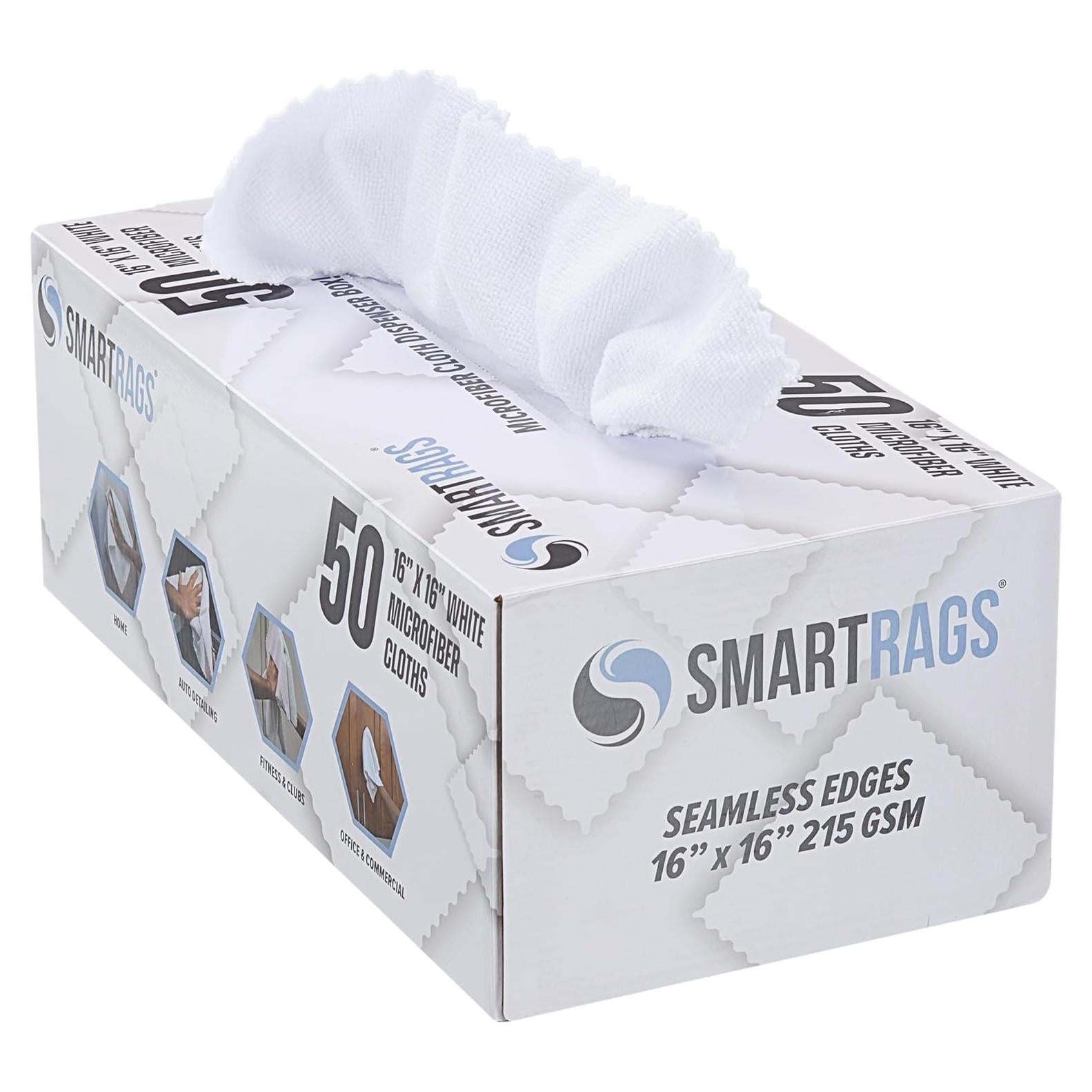 Trapos de Microfibra Arkwright - Paquete de 50 Blancos 40.64x40.64cm