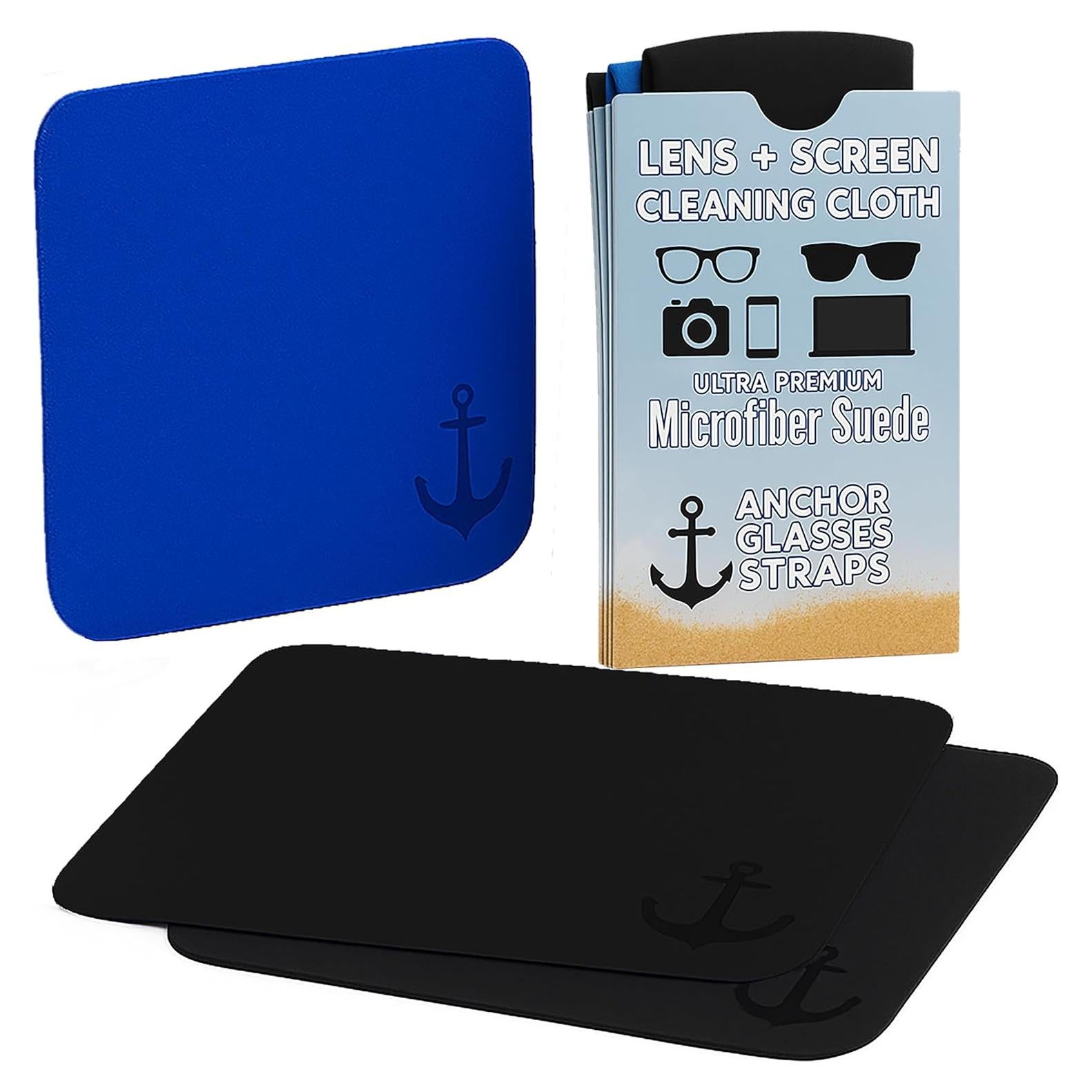 Paños de Limpieza de Lentes Anchor - 3 Toallitas Microfibra 17.78x15.24 cm